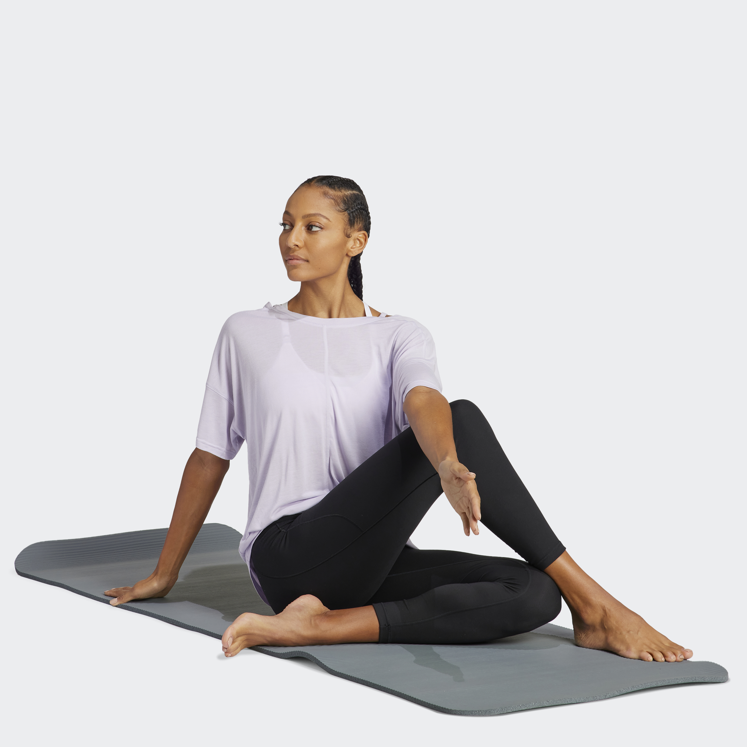 adidas Yoga Studio Oversized Tee Women's Shirts