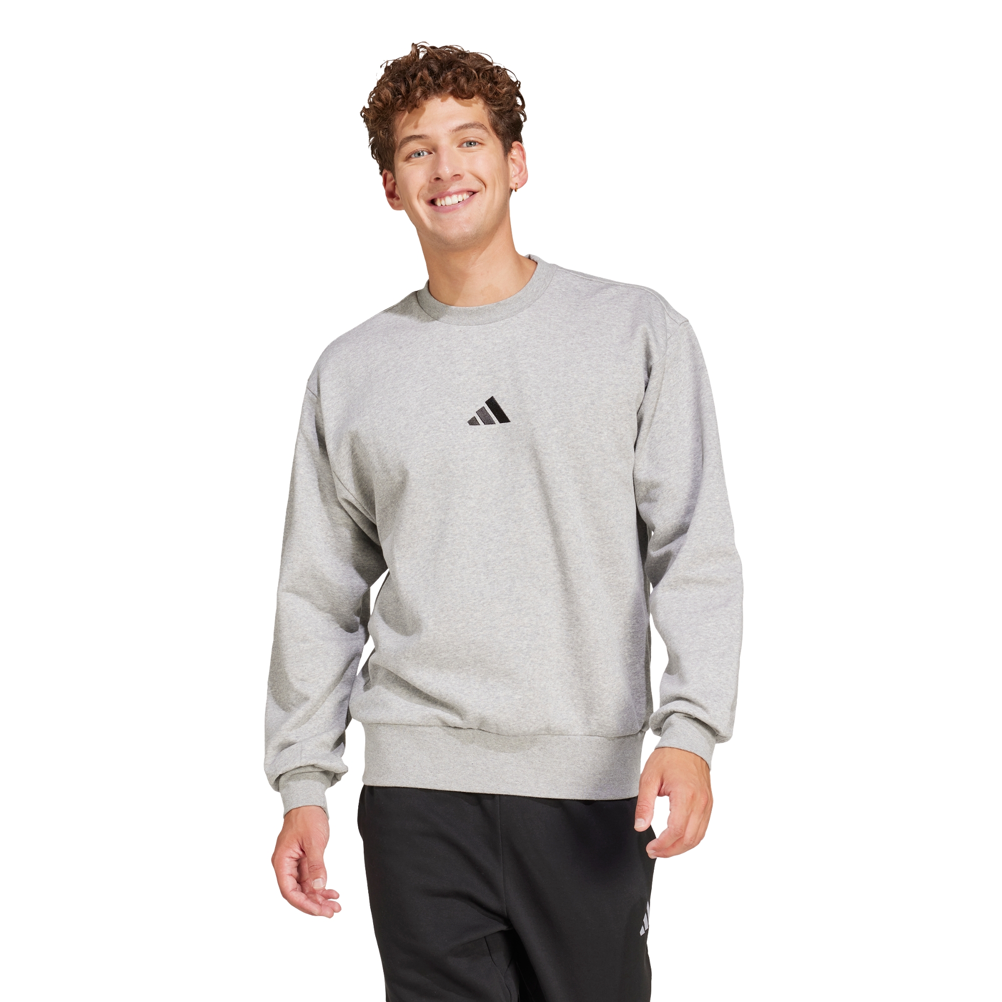 adidas Sportswear AU Men Essentials Feelcozy Fleece Sweatshirt
