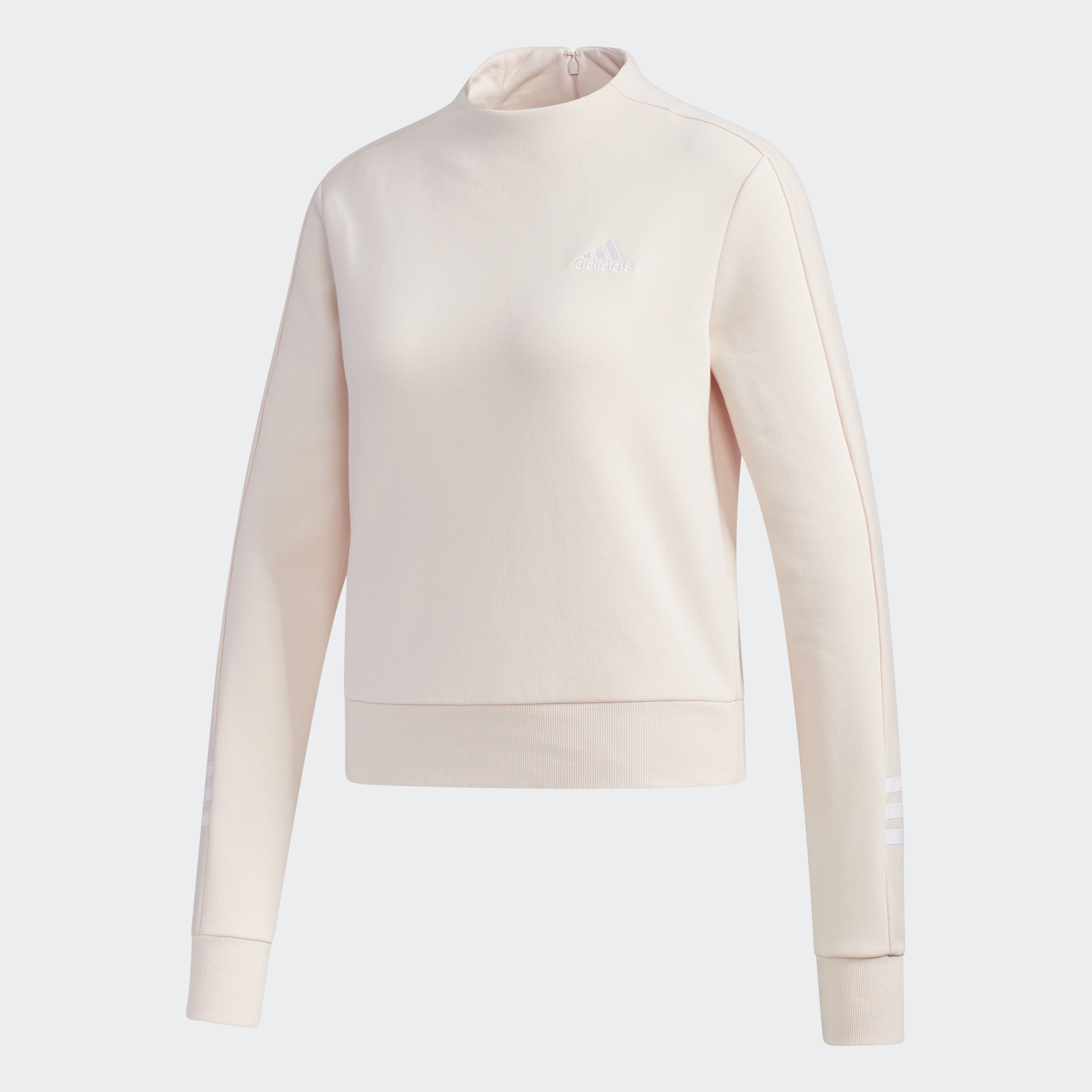 adidas mock neck sweatshirt