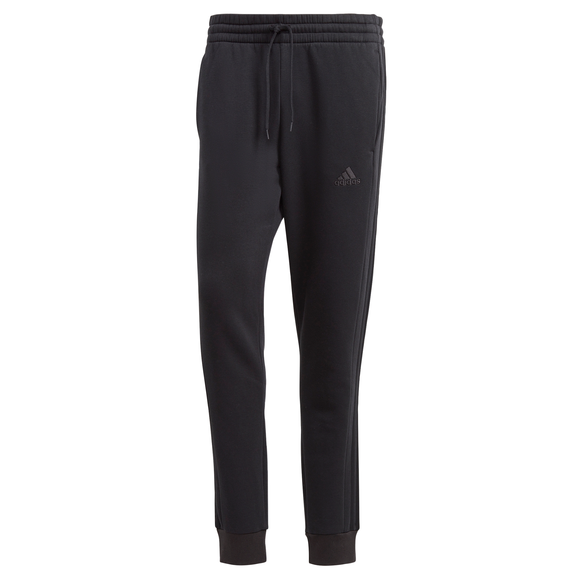 adidas Essentials Fleece 3-Stripes Tapered Cuff Pants Men's Pants - Picture 17 of 57