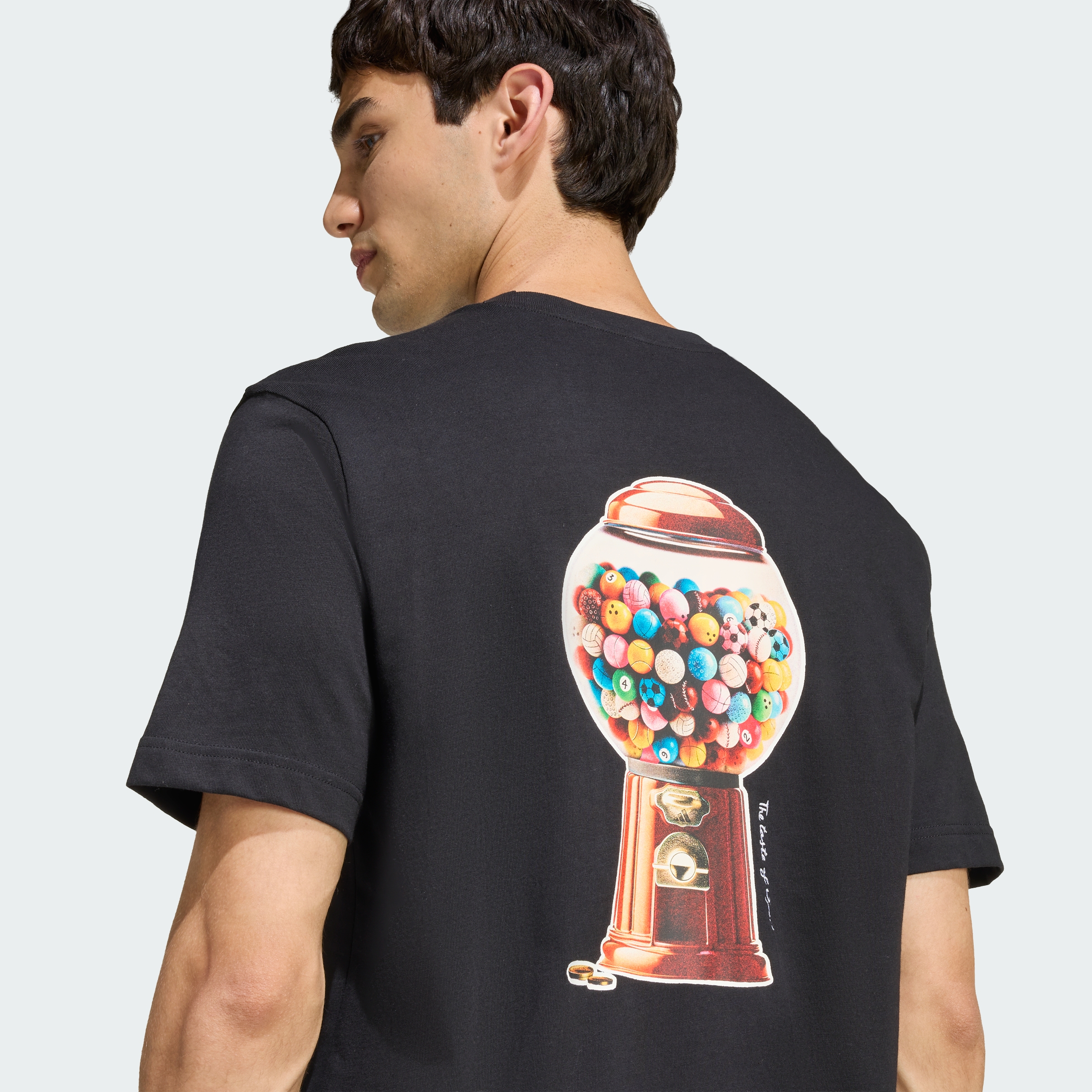 adidas Sportswear AU Men Snack Bubble Gum Graphic T-Shirt