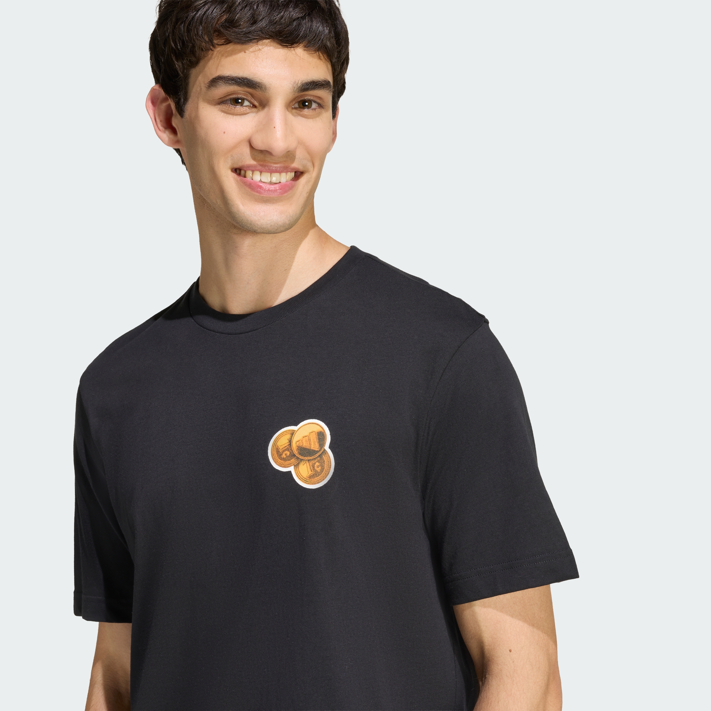 adidas Sportswear AU Men Snack Bubble Gum Graphic T-Shirt