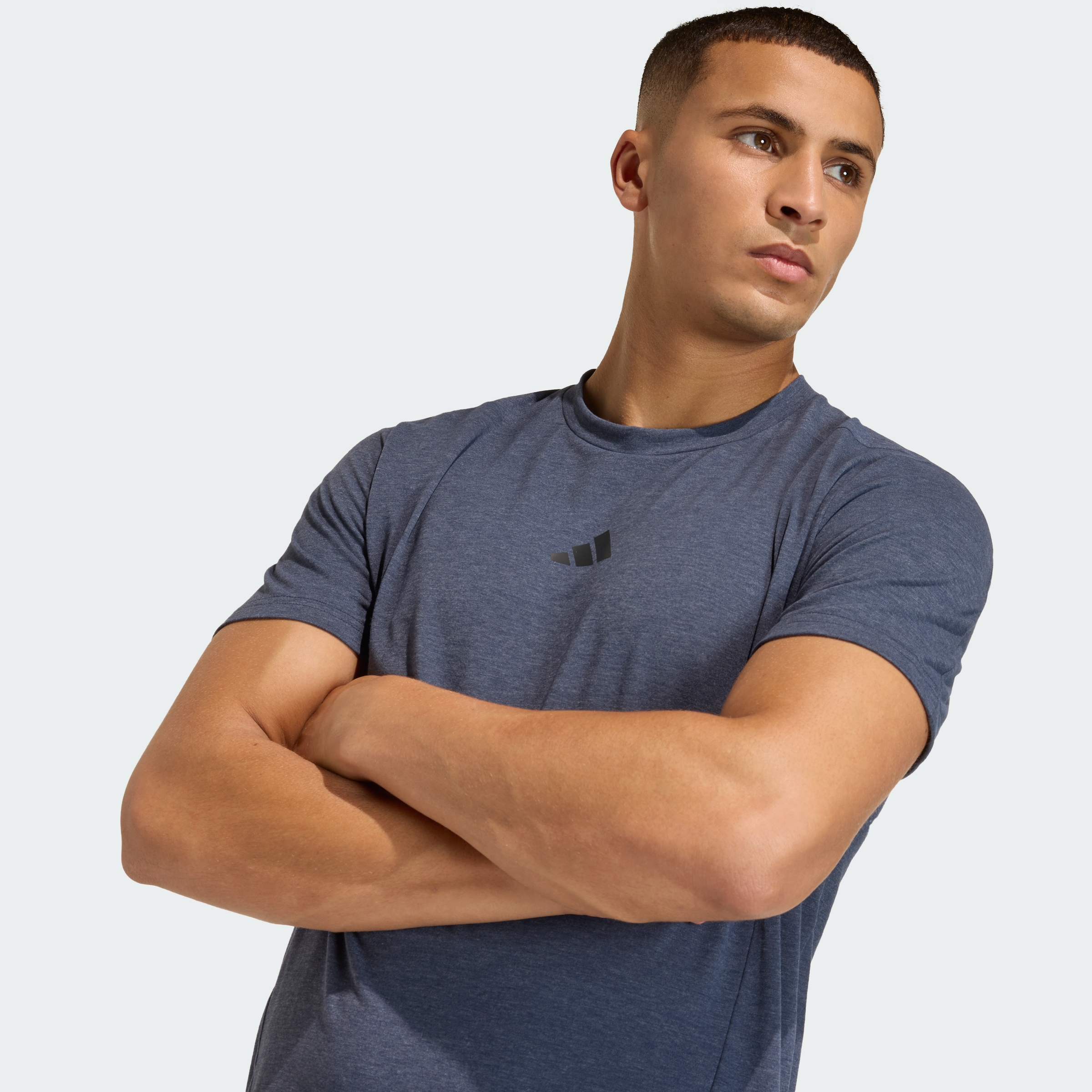 adidas Performance AU Men Designed For Training Workout Tee