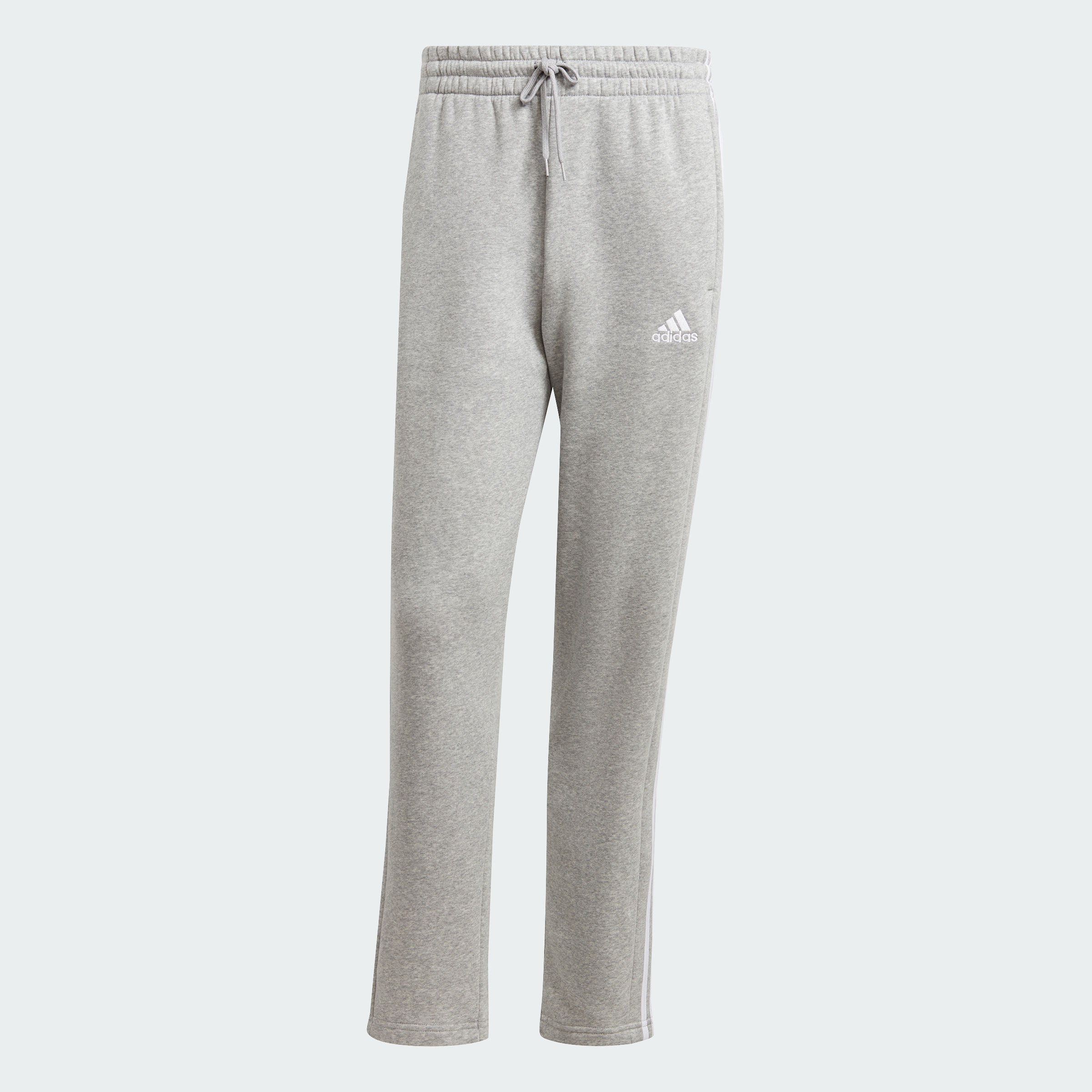 adidas Sportswear AU Men Lifestyle Essentials 3-Stripes Open Hem Fleece Pants - Picture 5 of 9