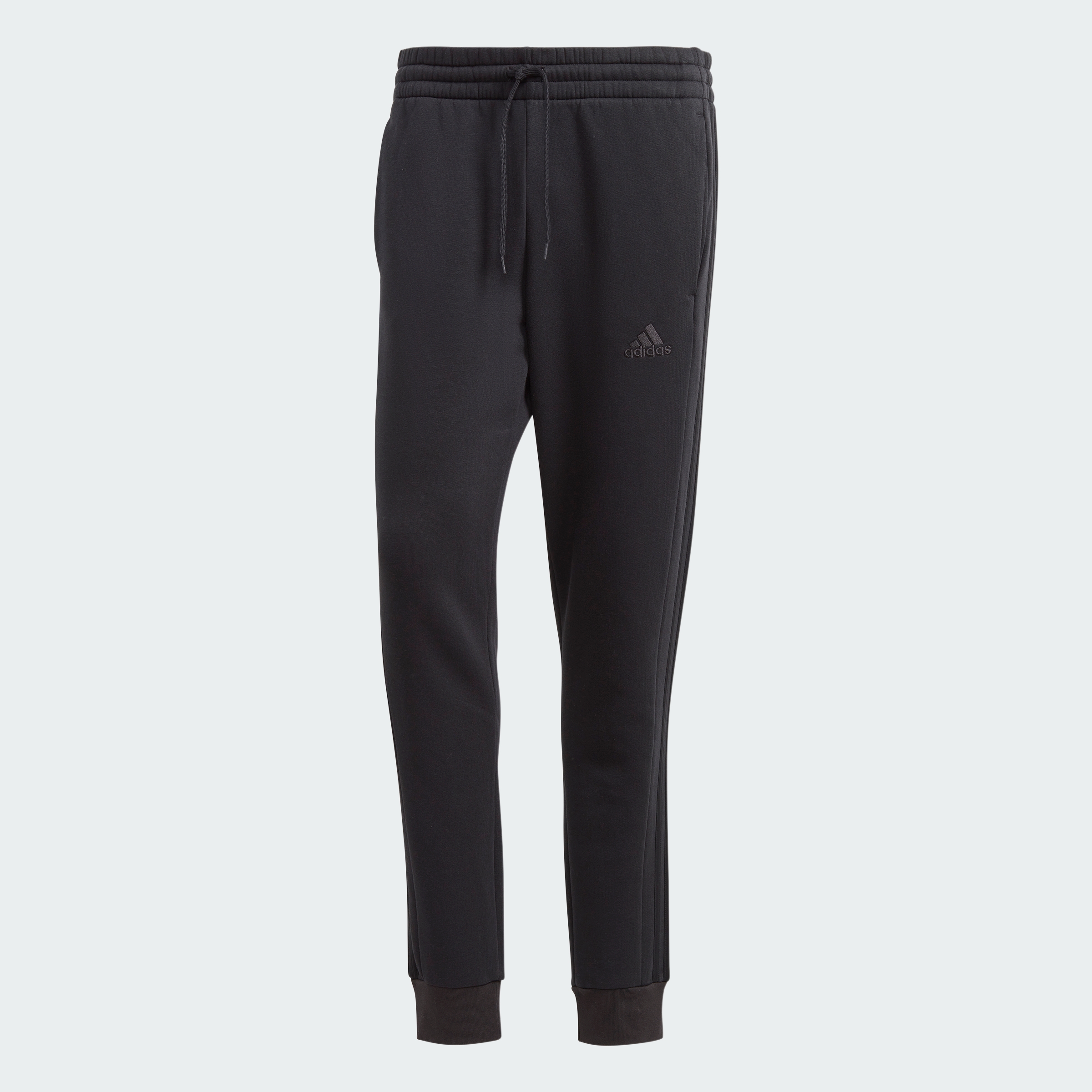 adidas Essentials Fleece 3-Stripes Tapered Cuff Pants Men's Pants - Picture 13 of 57