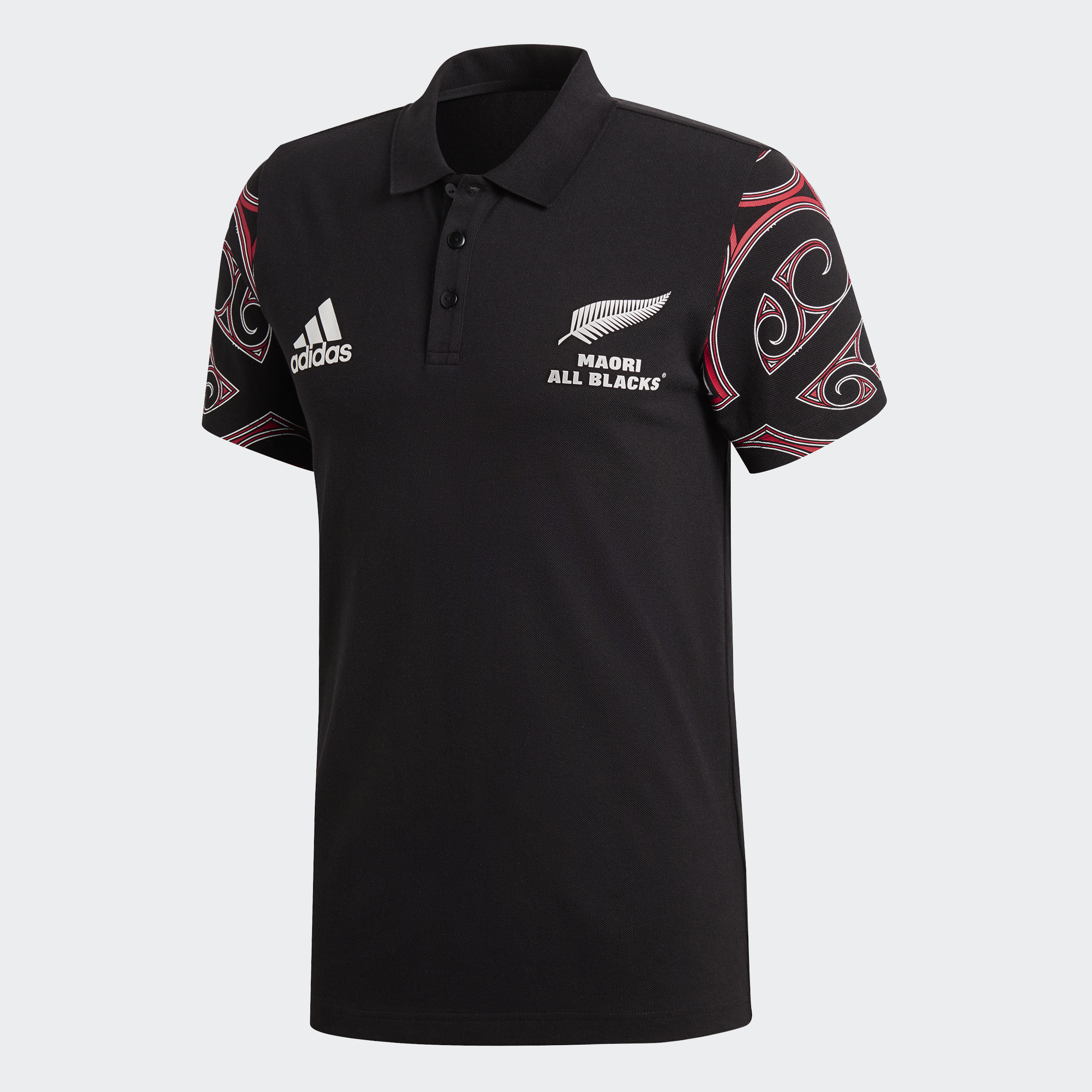 Adidas Au Men Rugby All Blacks Maori Polo Shirt Ebay