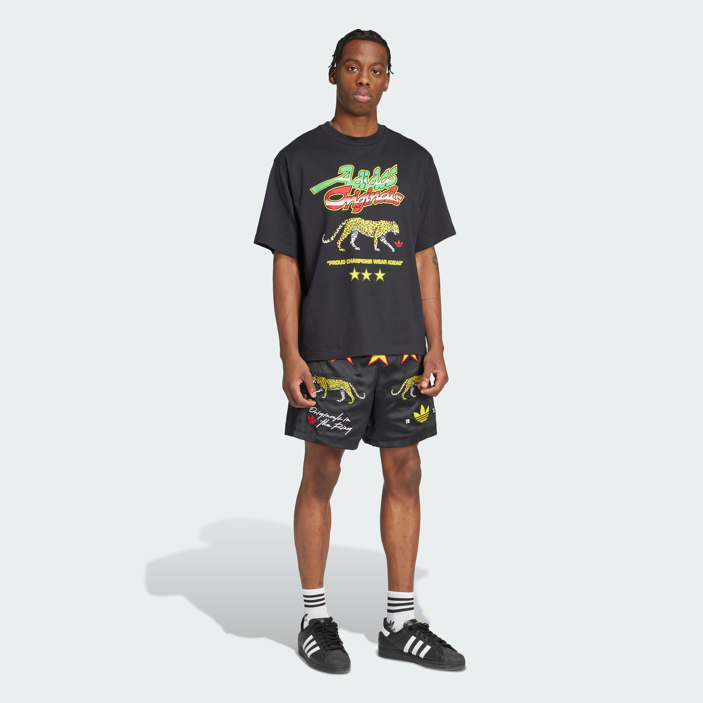 adidas Originals Champions Graphic Tee Men's T-Shirts - Picture 11 of 16