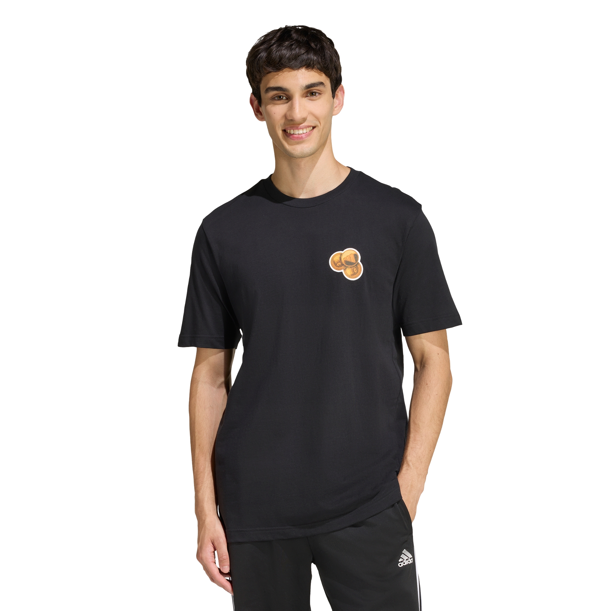 adidas Sportswear AU Men Snack Bubble Gum Graphic T-Shirt