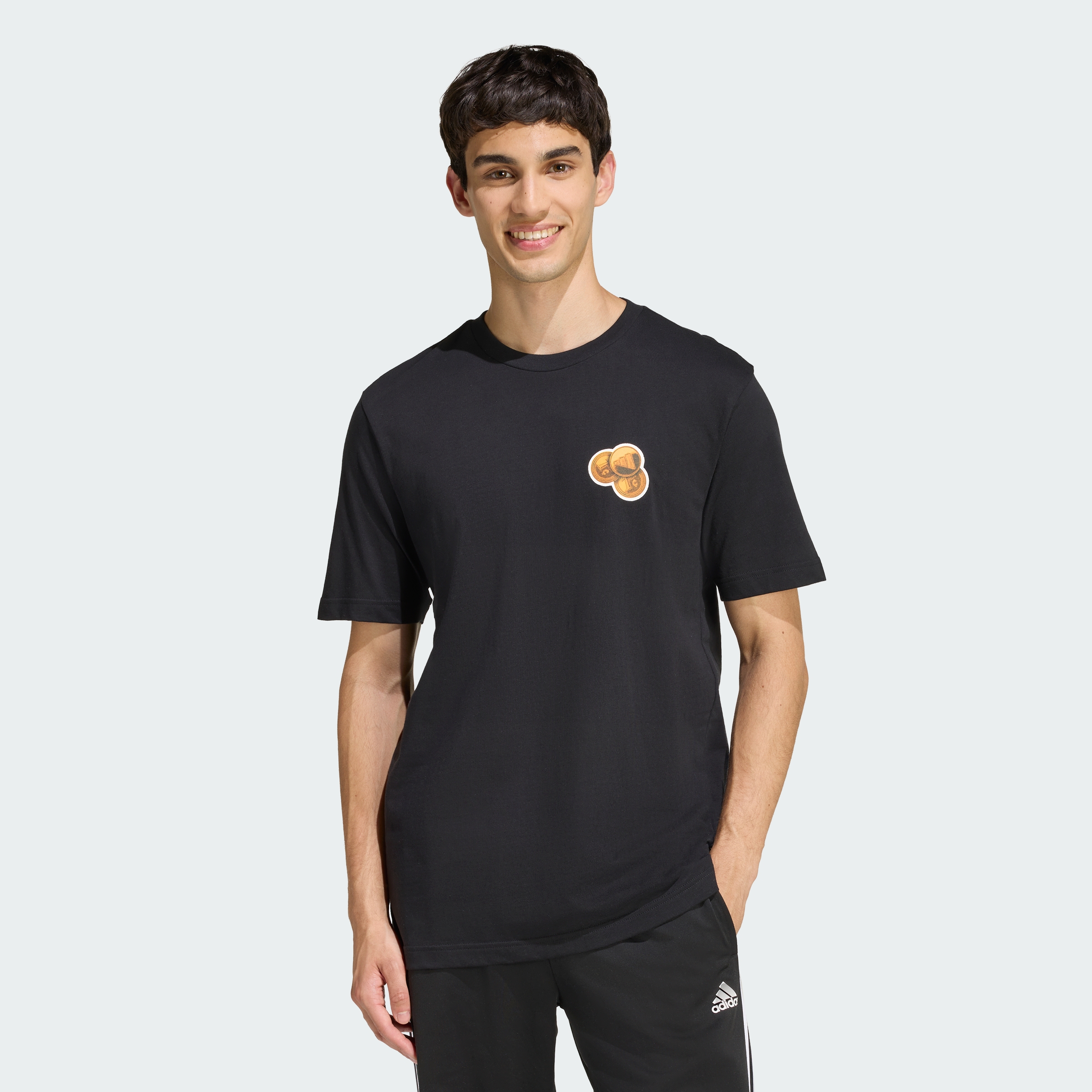 adidas Sportswear AU Men Snack Bubble Gum Graphic T-Shirt