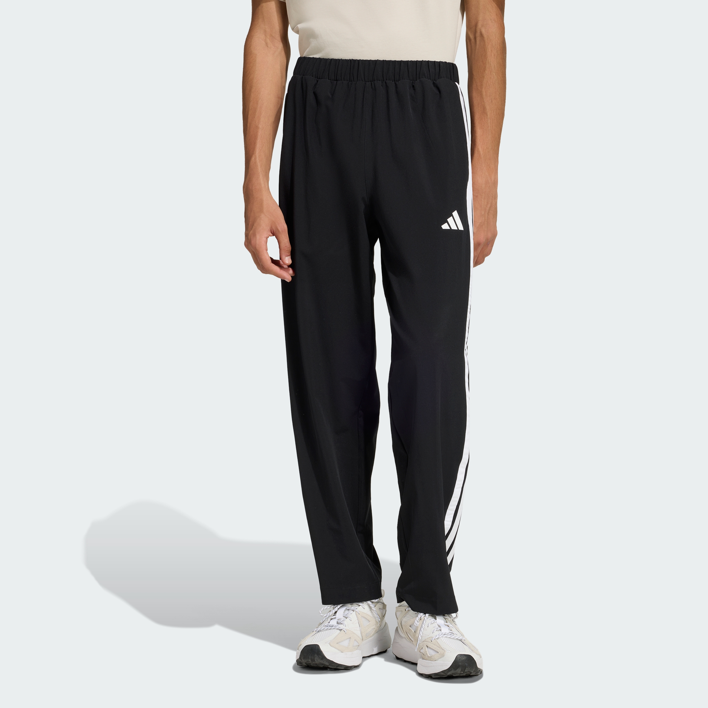 아디다스(ADIDAS) 3-스트라이프 우븐 스냅 트랙 팬츠 JY7718 - 사이즈