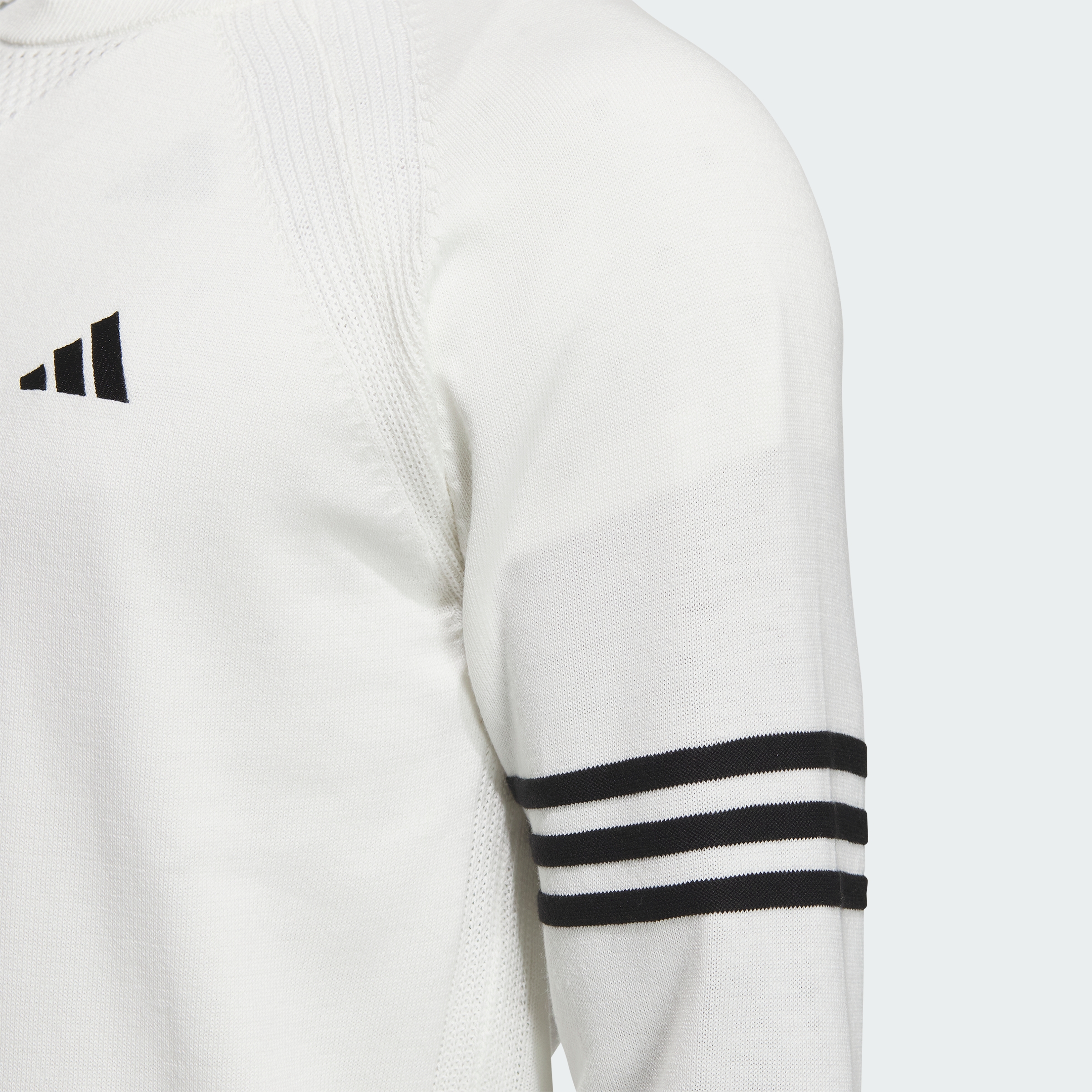 아디다스 골프(ADIDAS GOLF) 3-스트라이프 롱 슬리브 풀오버 스웨터 IN9049 - 사이즈 & 후기 | 무신사
