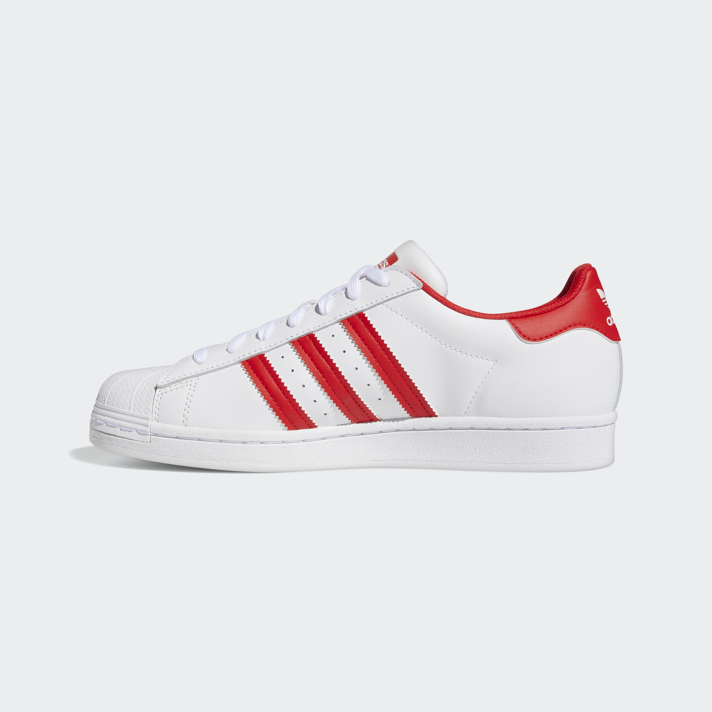 mens red adidas superstar shoes