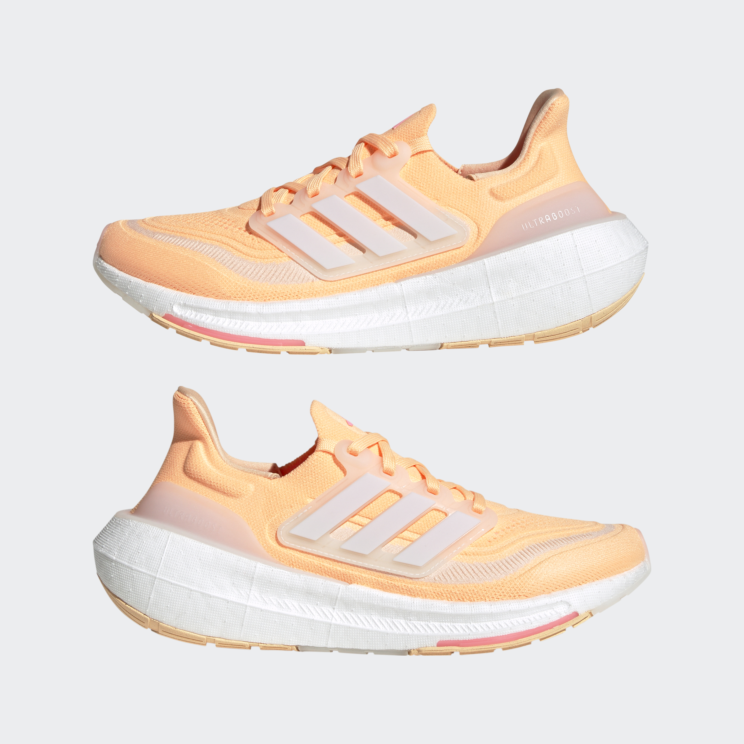 adidas Performance AU Women Acid Orange Ultraboost Light Sneakers
