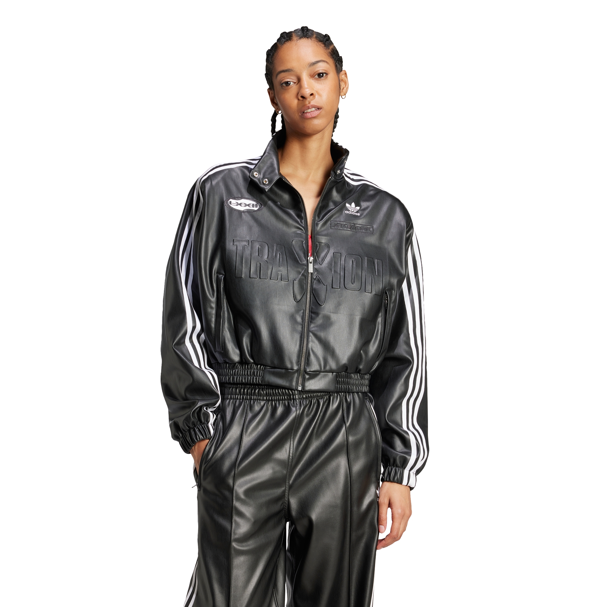 ADIDAS KOREA-FAUX LTHR JKT JM9287│삼성물산 온라인몰 SSF Shop