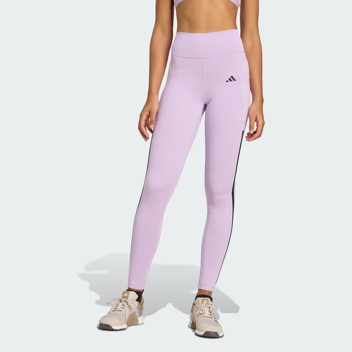Легінси Optime 3-Stripes Full-Length Performance JX7323 — adidas