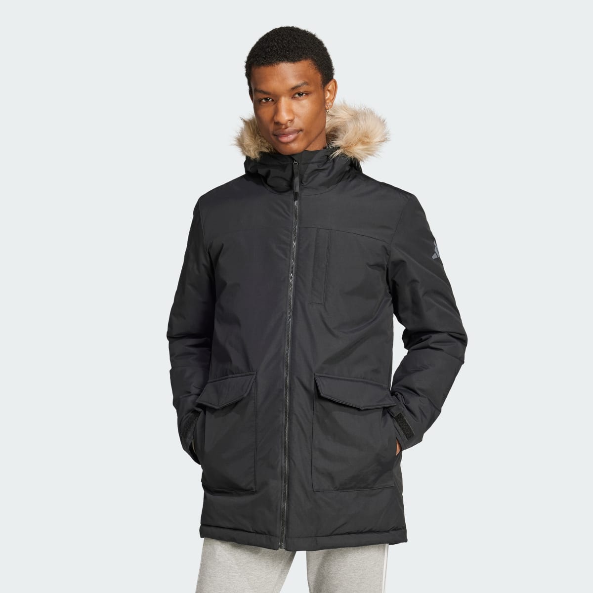 Парка Paveric Fur Sportswear IX8888 — adidas Україна
