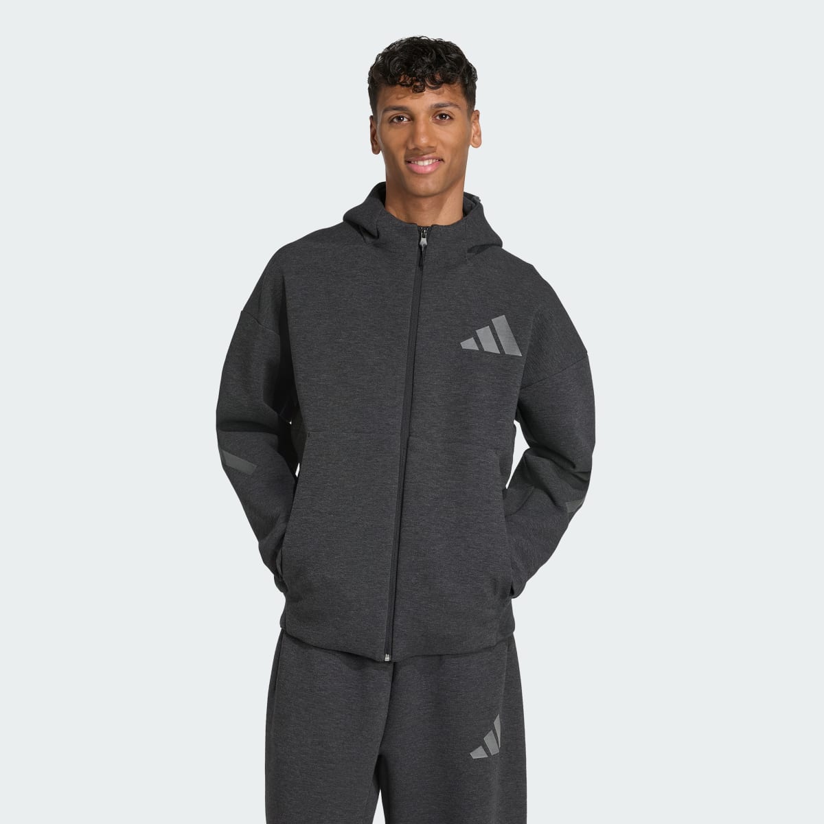 Толстовка adidas Z.N.E. Premium Full-Zip Sportswear JM6055