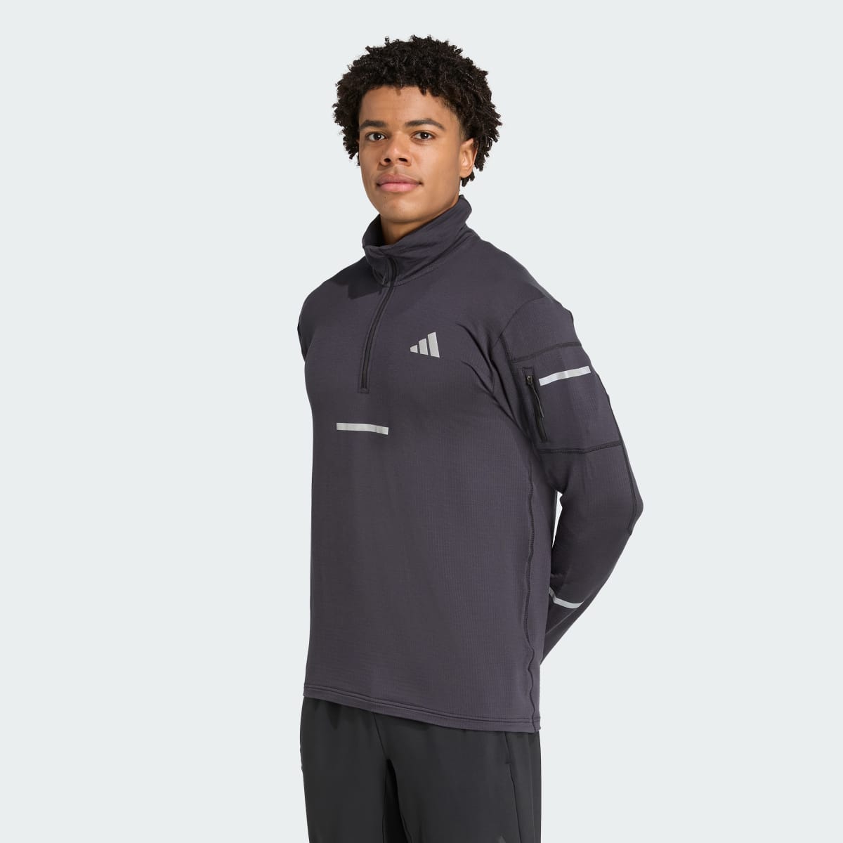 Спортивна кофта Adi365 Running CLIMAWARM+ Half-Zip Performance