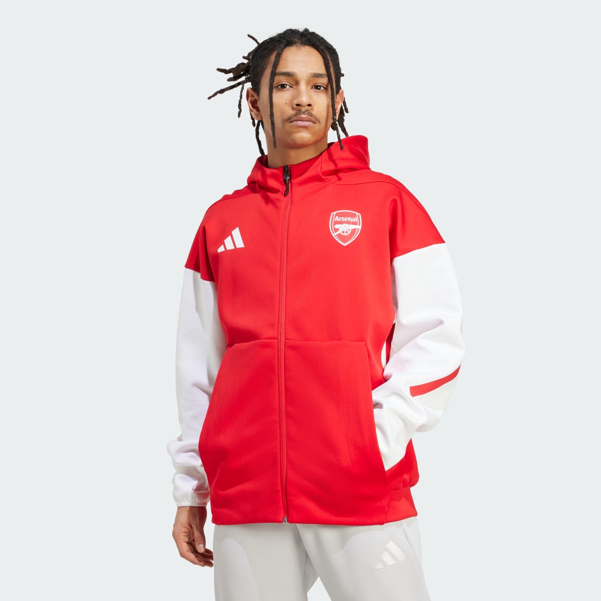 Толстовка Arsenal ADIDAS Z.N.E. Anthem Performance JM9409 — adidas
