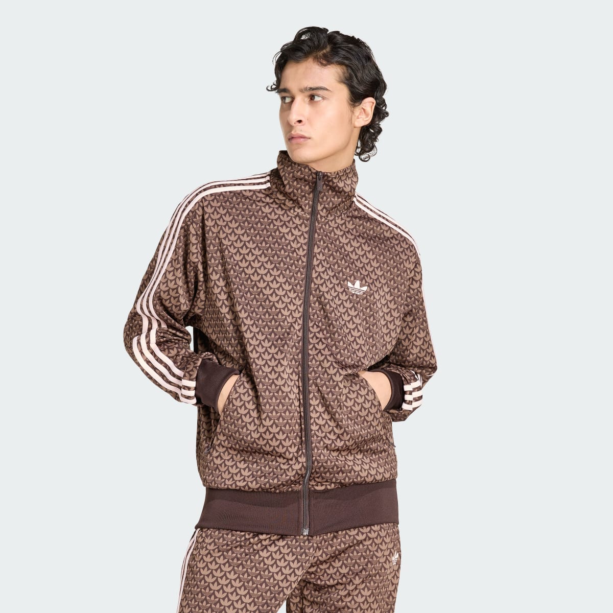Олімпійка FIREBIRD LOOSE MONOGRAM Originals KE1677 — adidas Україна