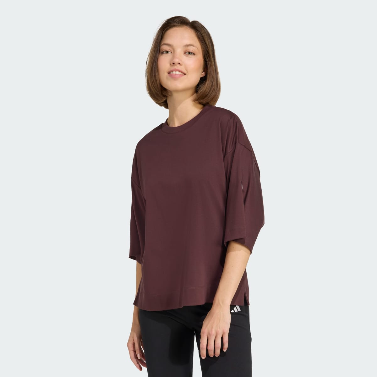 Футболка ALL SZN Soft Lux Loose Sportswear JW5067 — adidas Україна