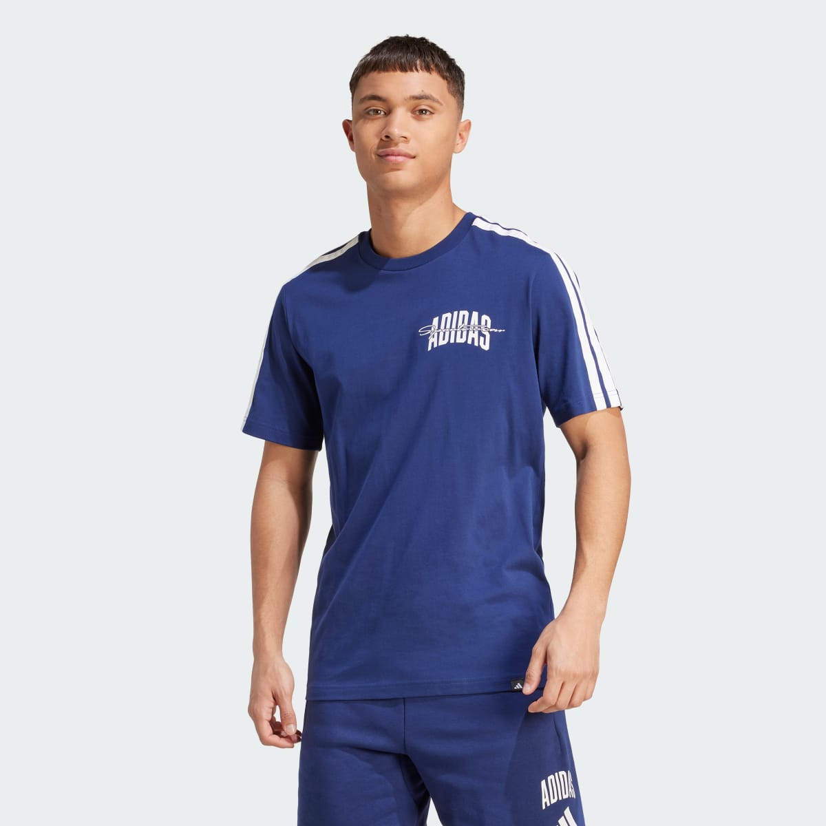 Футболка Collegiate Script Graphic Sportswear JM6420 — adidas Україна