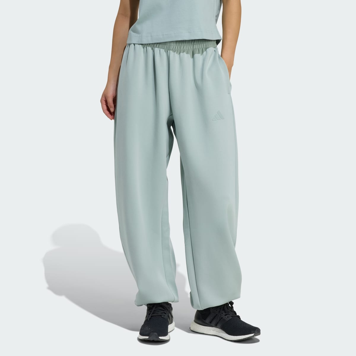 Штани ALL SZN Soft Lux Loose Sportswear KA7018 — adidas Україна