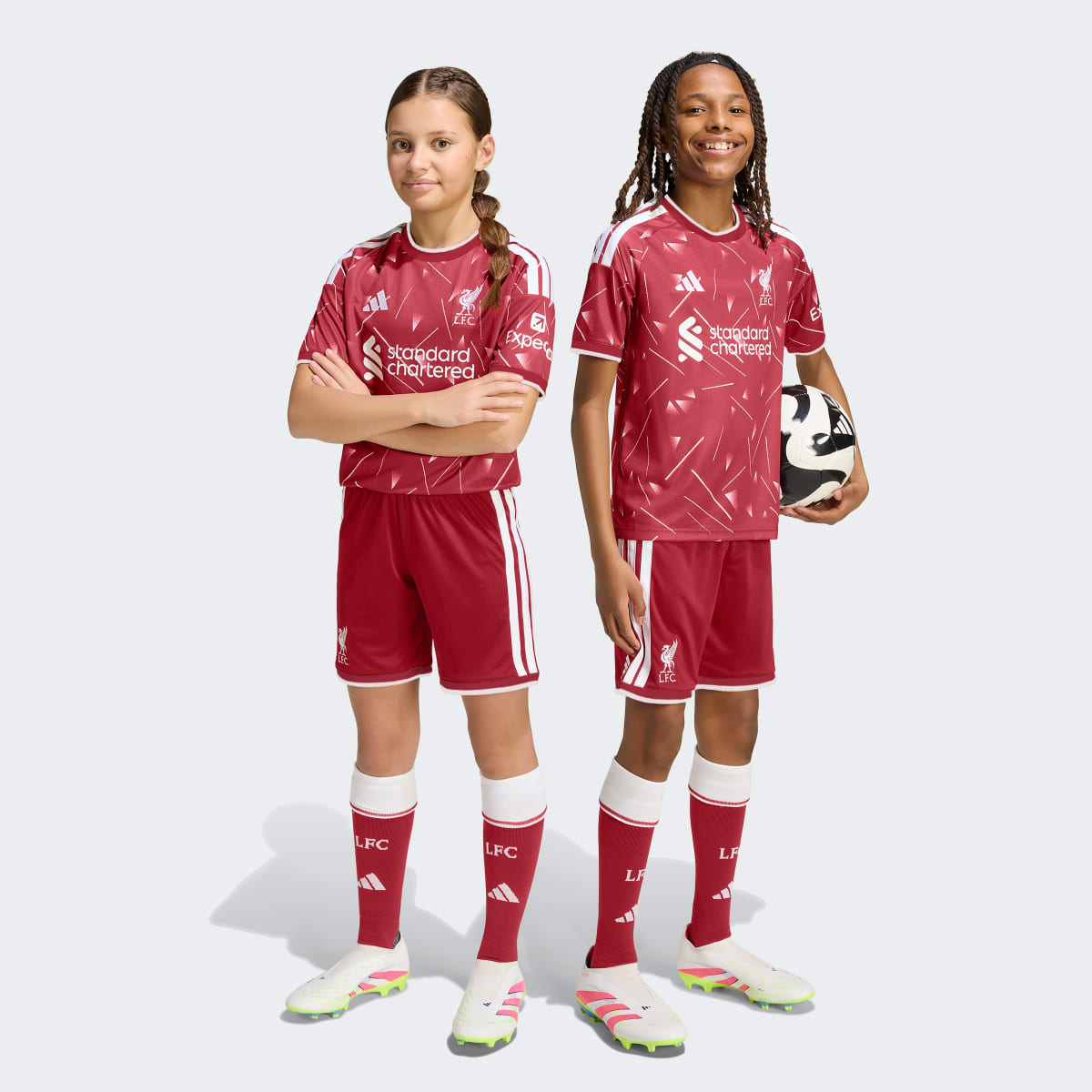 Домашні шорти Liverpool FC 26/27 Home Kids Performance KB8264