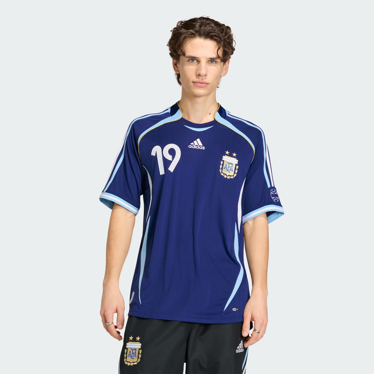 ウェア 07/08 Argentina National Uniform adidas Виїзна футболка Argentina 2006 Messi Performance JN3709 — adidas
