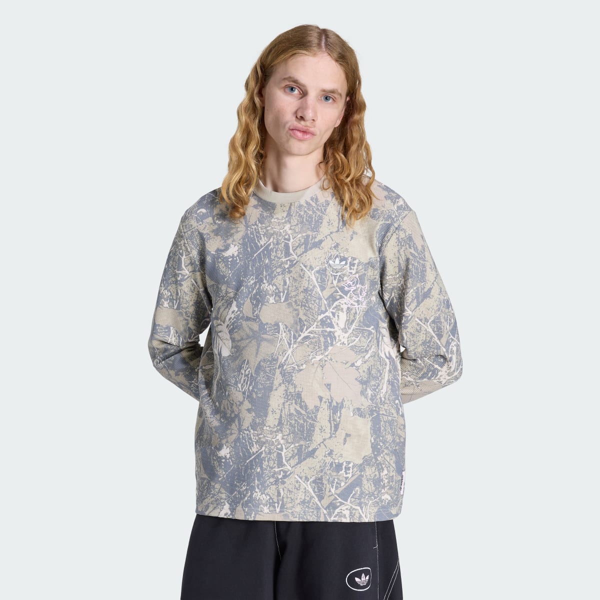 Лонгслів ORIGINALS WAFFLE WORKWEAR Originals KG6434 — adidas Україна