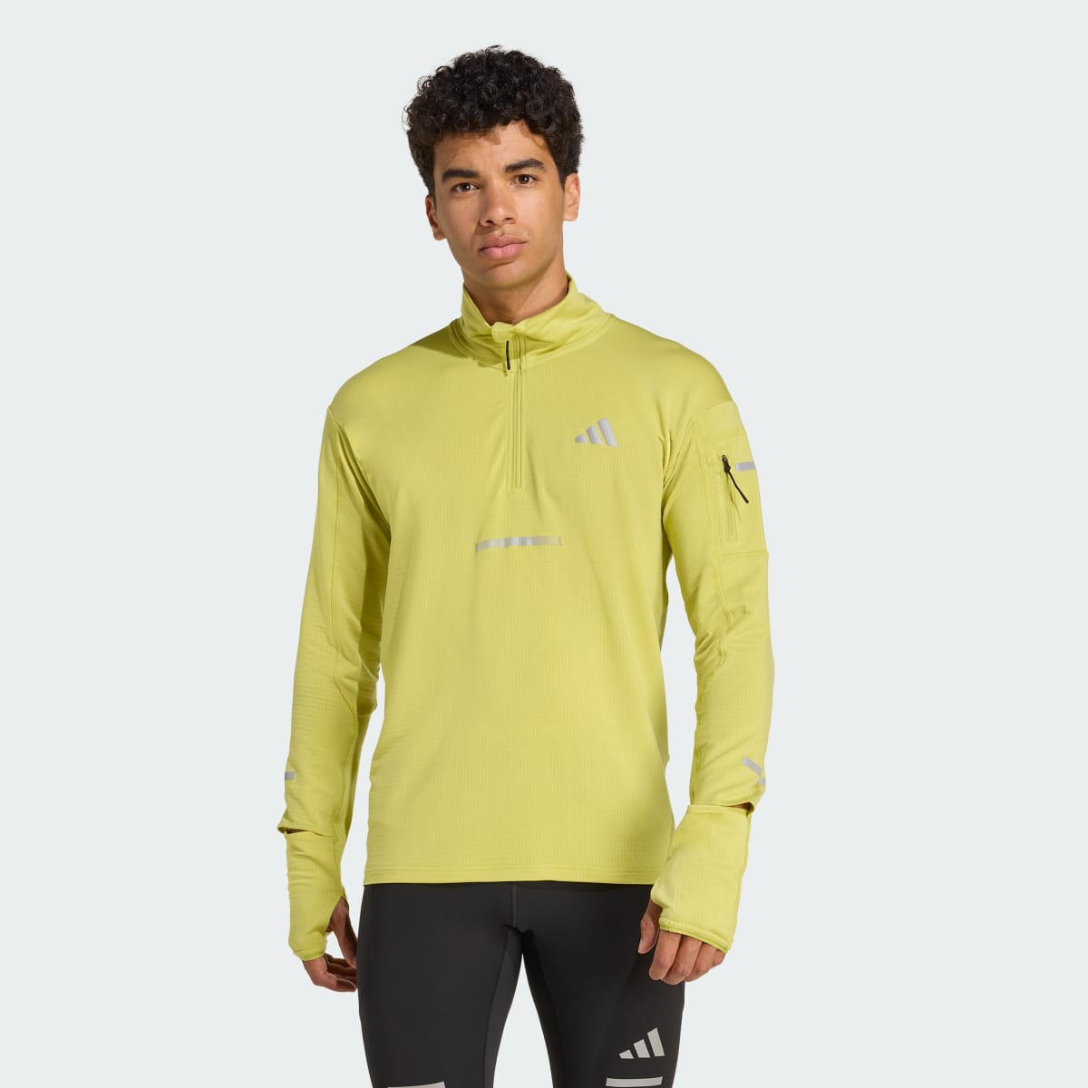 Спортивна кофта Adi365 Running CLIMAWARM+ Half-Zip Performance