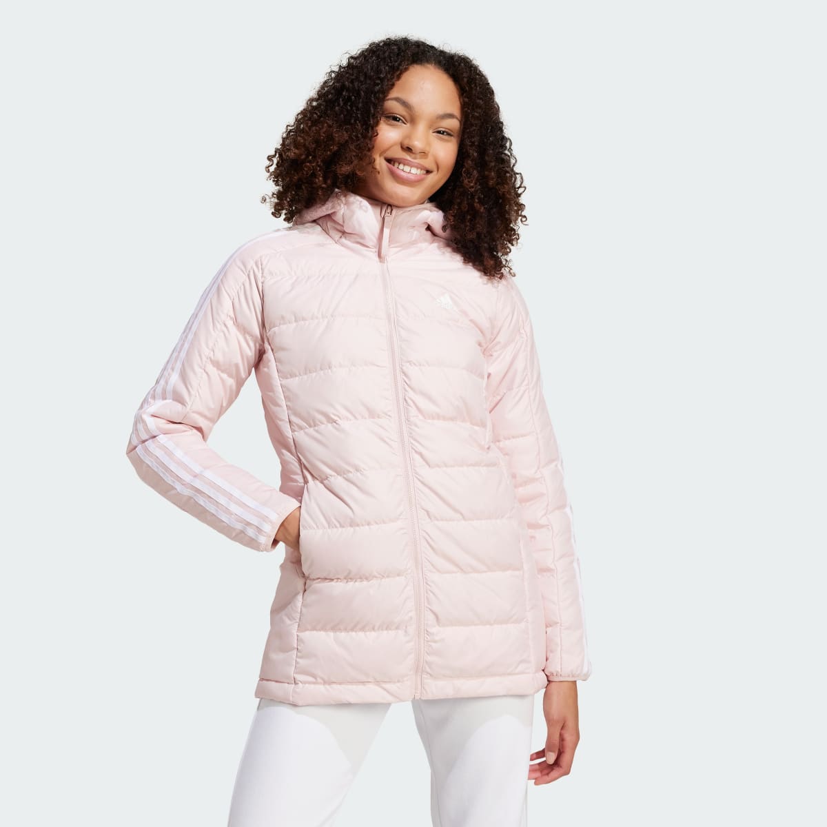 Парка Essentials 3-Stripes Light Down Sportswear IX8929 — adidas