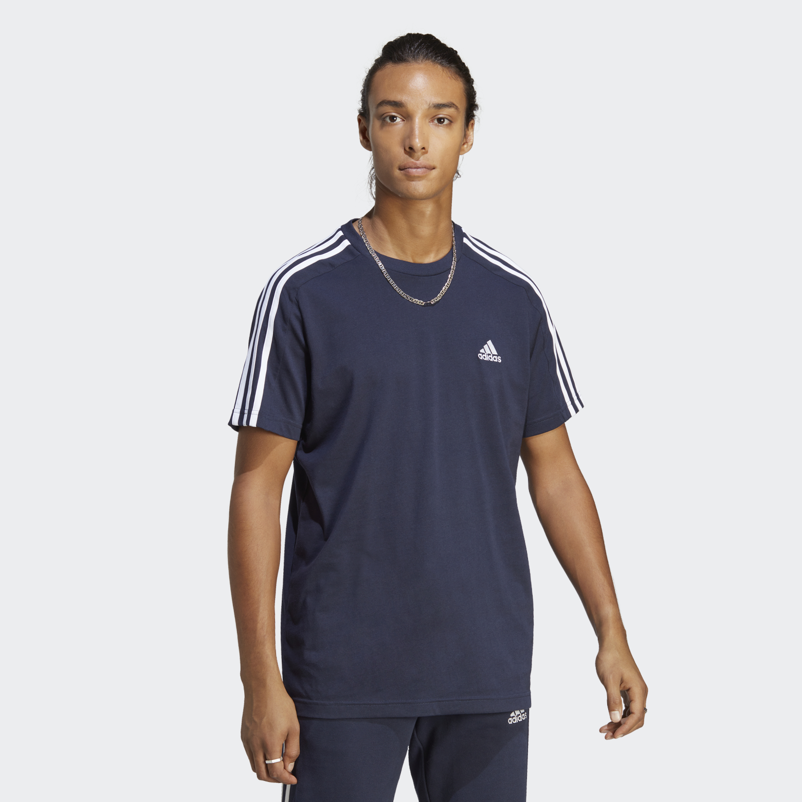 Essentials Single Jersey 3-Stripes футболкасы Sportswear IC9335 1