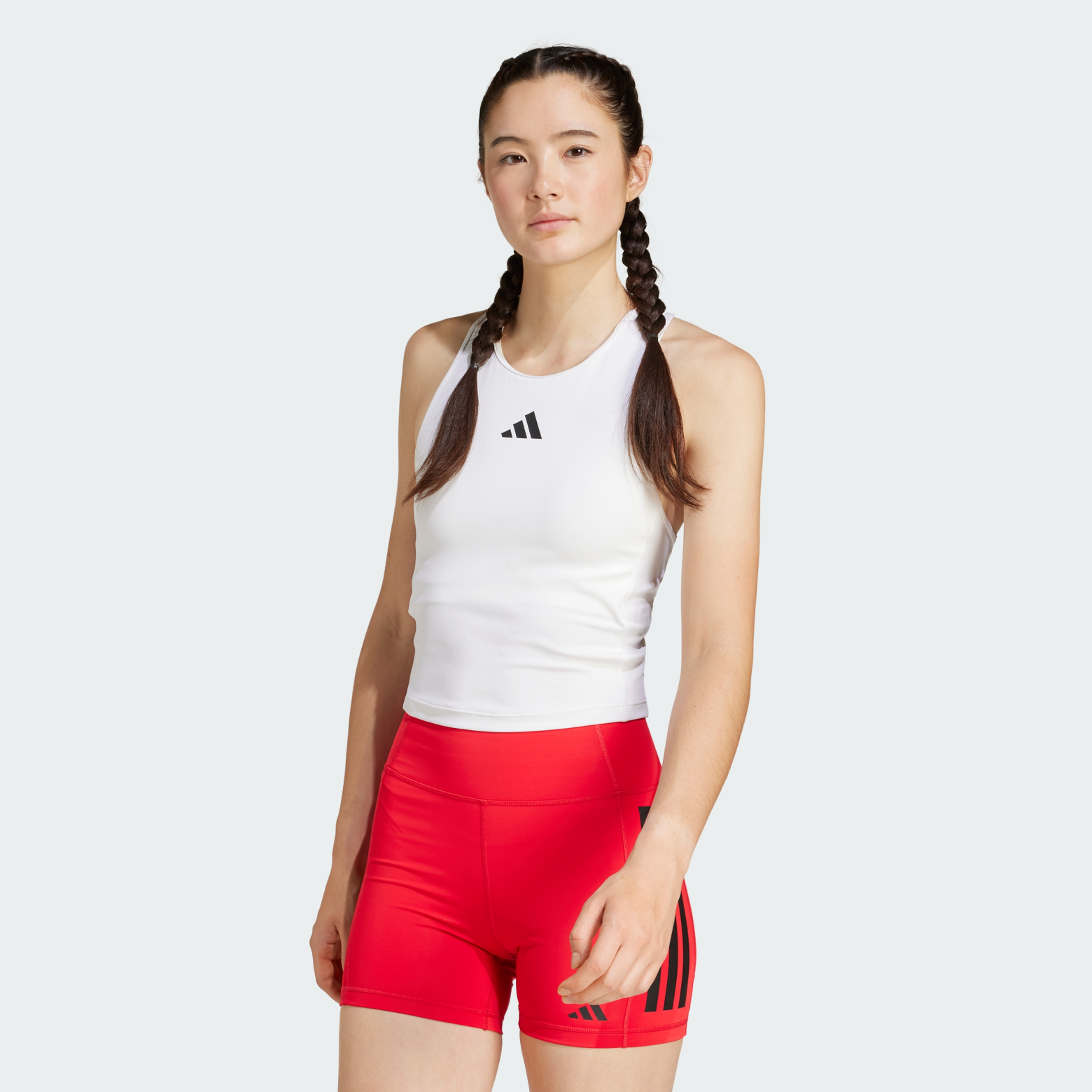 Майка Power 3-Stripes Racerback Bra Performance JG6183 1