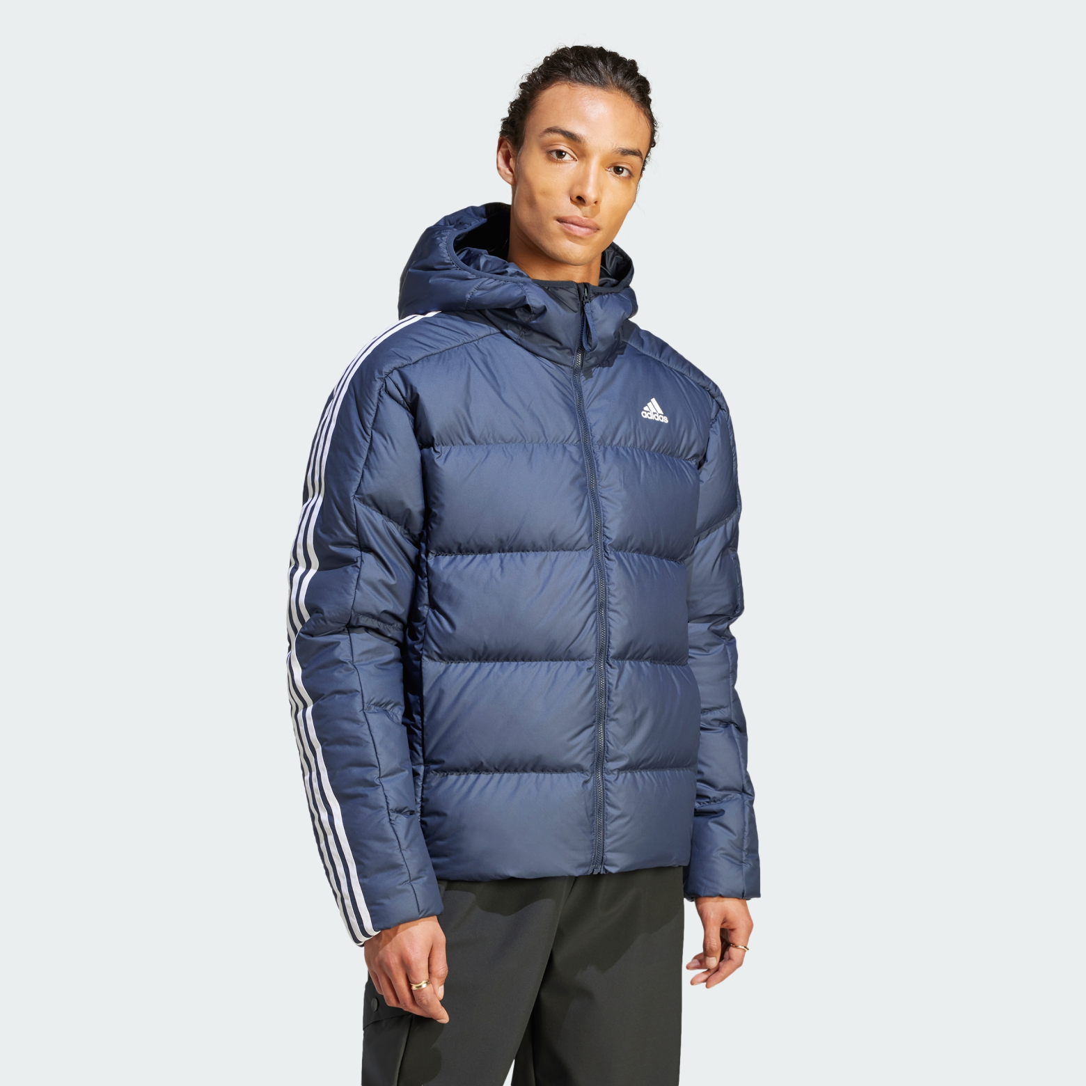 Куртка Essentials Midweight Down Hooded Sportswear IK3213 1