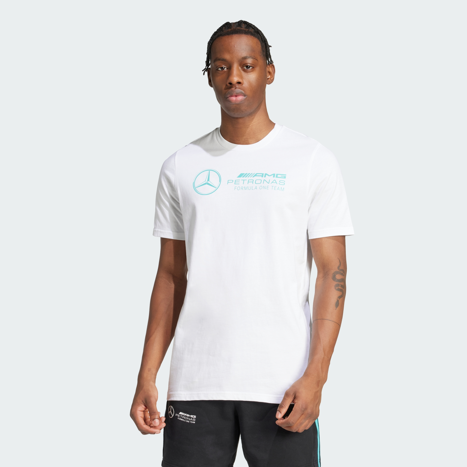 Mercedes - AMG Petronas Formula One Team DNA Graphic футболкасы Performance JV5456 1
