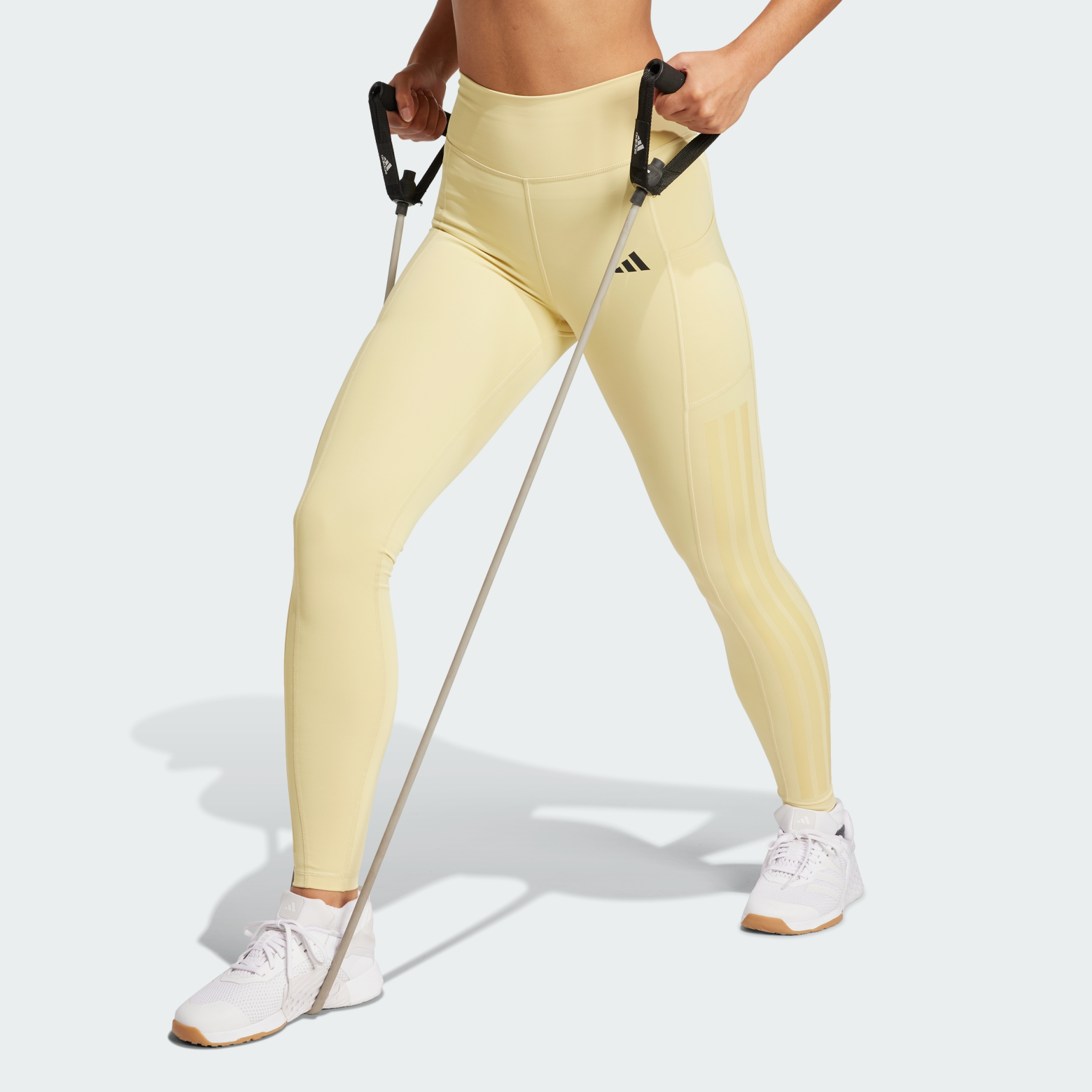 Леггинсы Optime 3-Stripes Full-Length Performance JN4585 1