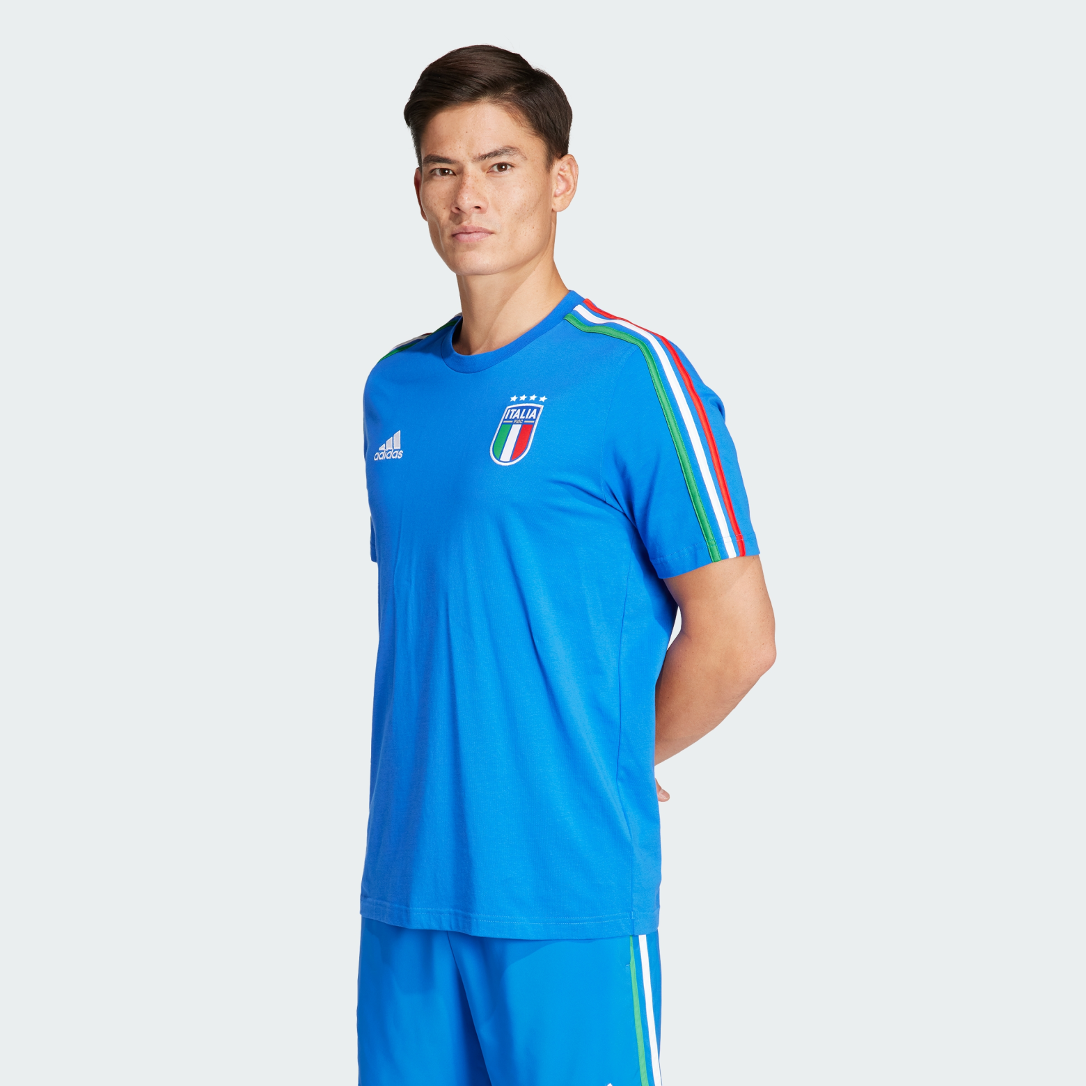 Italy DNA 3-Stripes футболкасы Performance IU2108 1