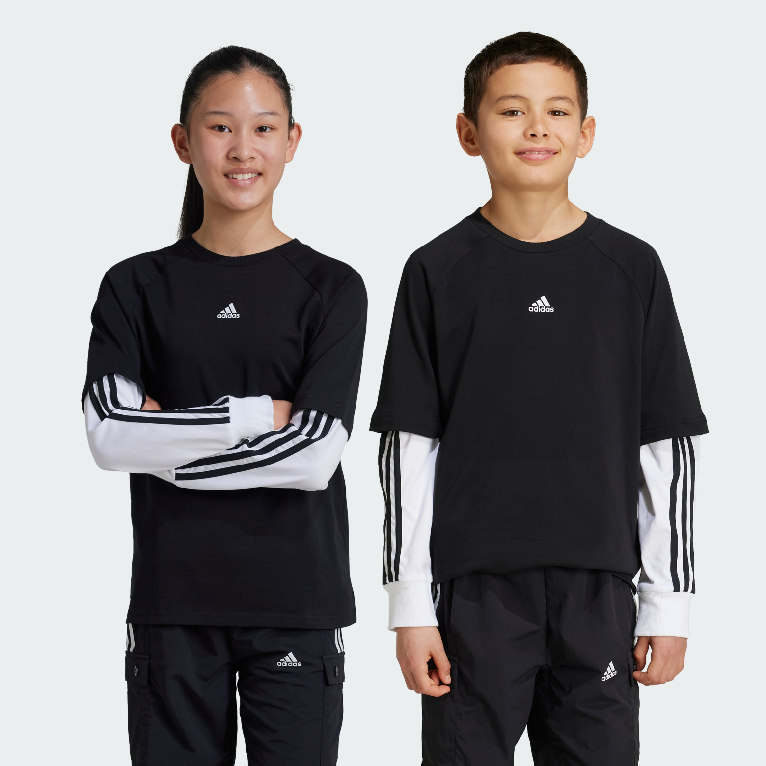 Лонгслив Street Jam 2-in-1 Kids Sportswear IV7049 1