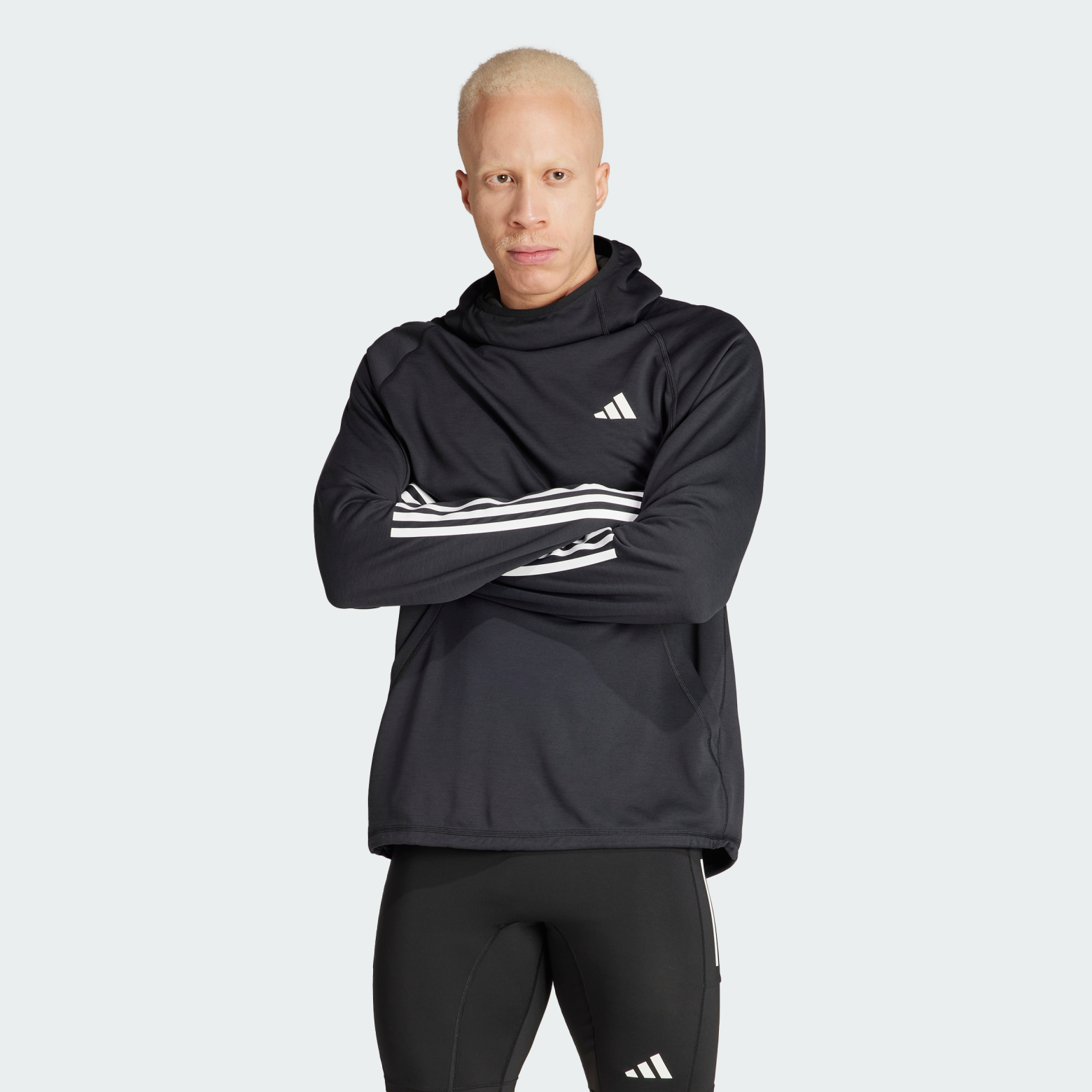 Худи Own the Run 3-Stripes Performance IK4984 1