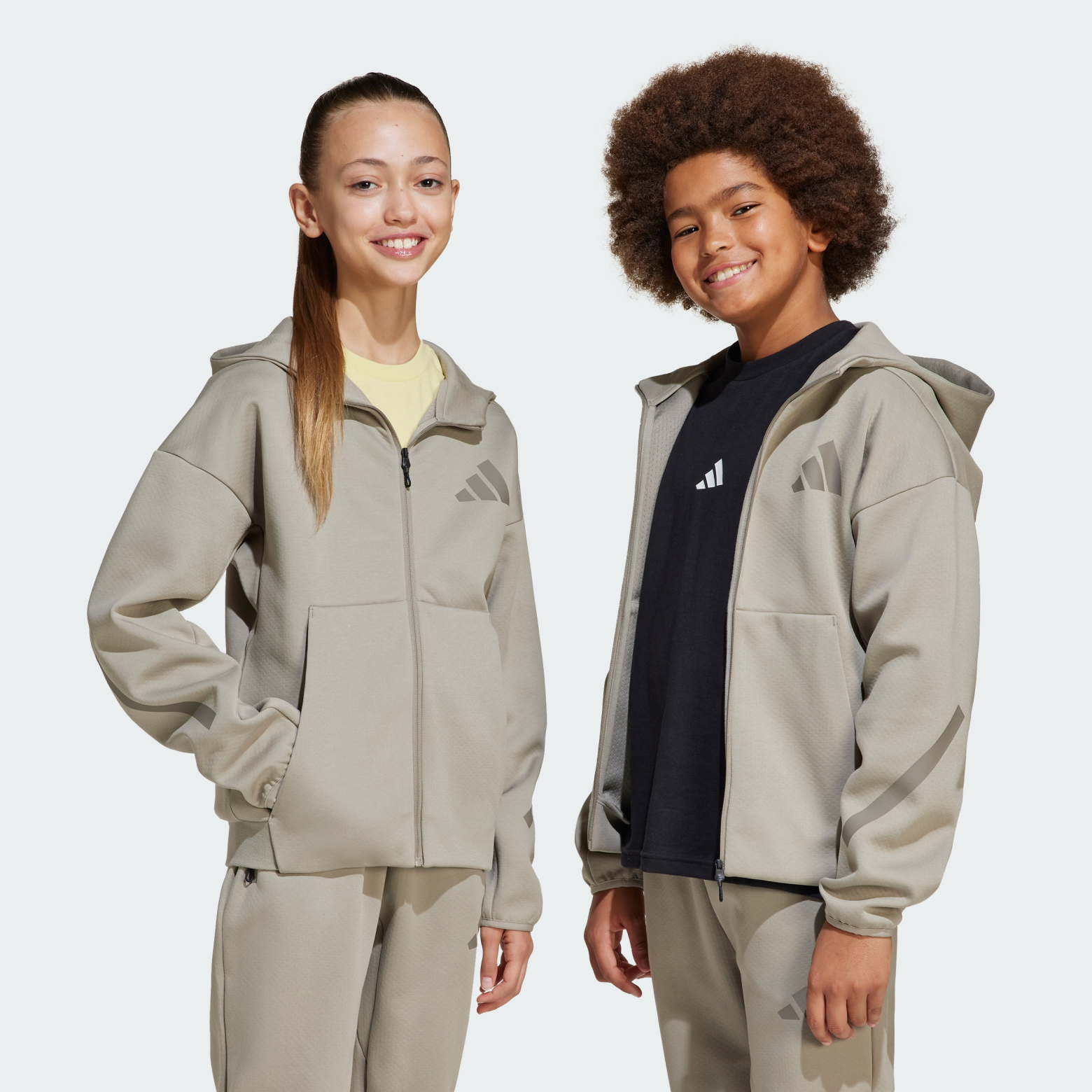 adidas Z.N.E. Full-Zip Kids худиі Sportswear JC7575 1