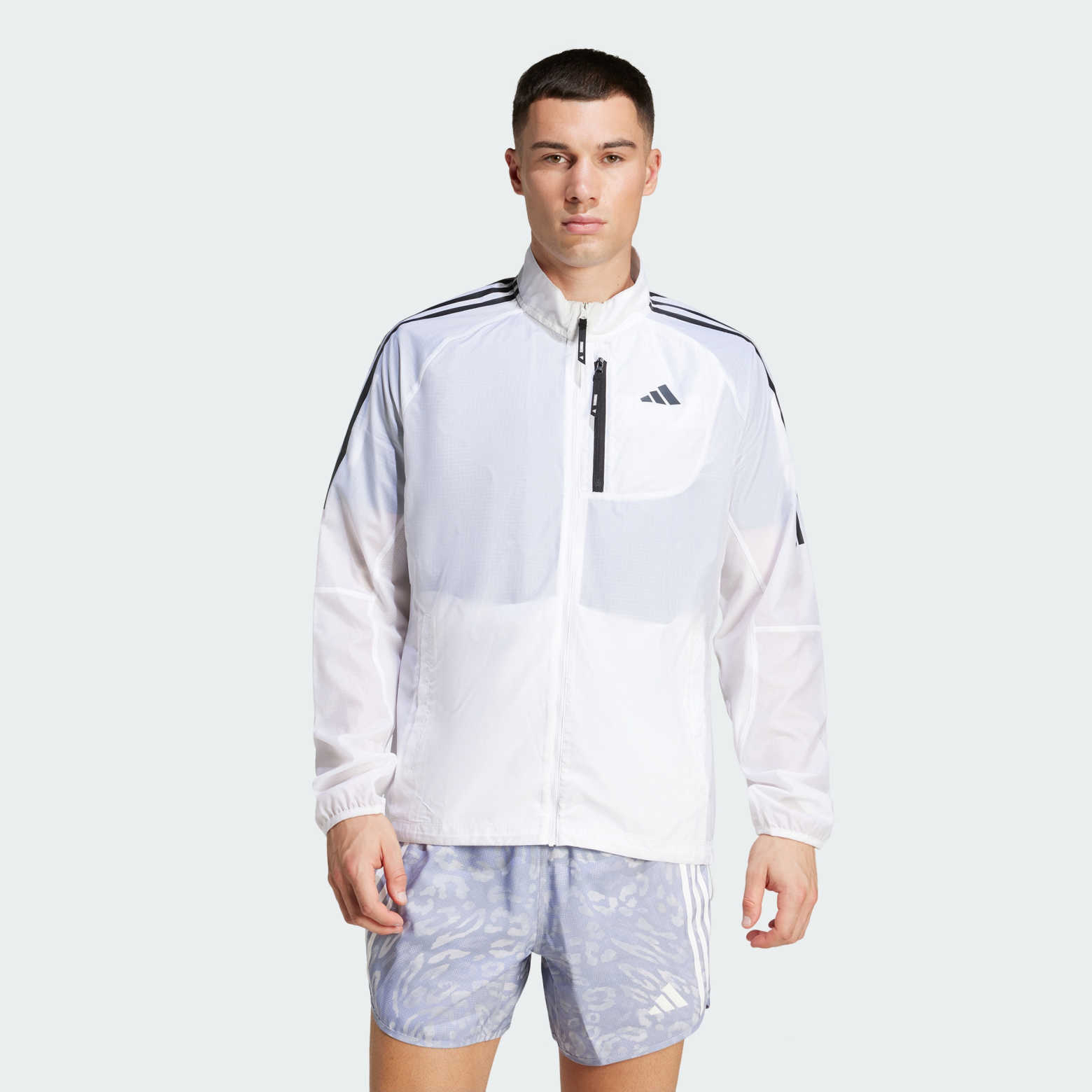 Куртка Own the Run 3-Stripes Performance JD7760 14