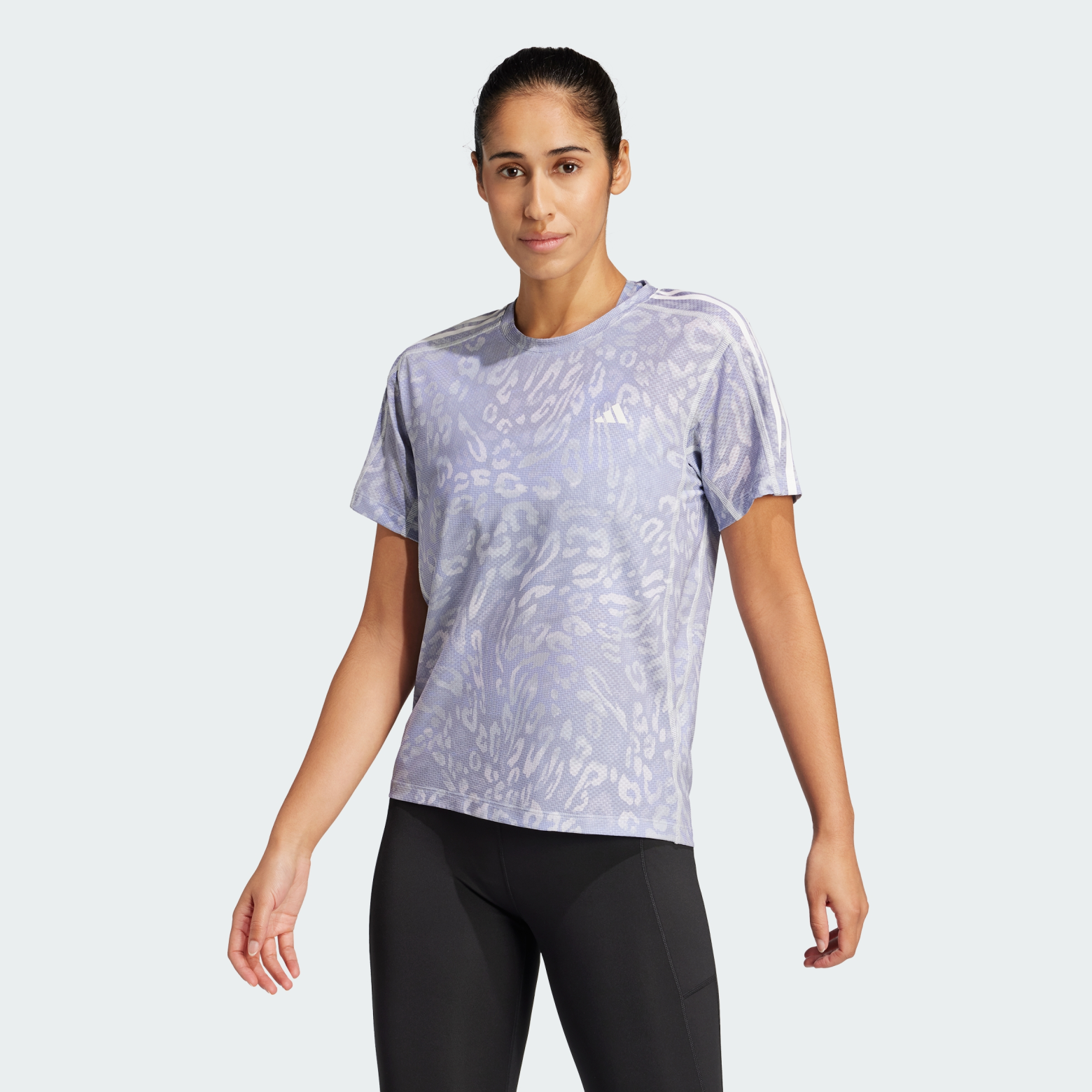 Футболка Own the Run CLIMACOOL 3-Stripes Performance JD7758 16