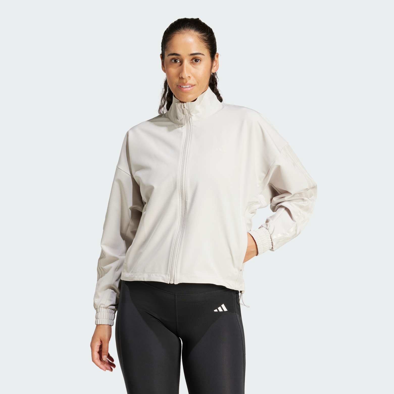 Олимпийка Pacer All Gym Tonal 3-Stripes Woven Performance JP4343 1