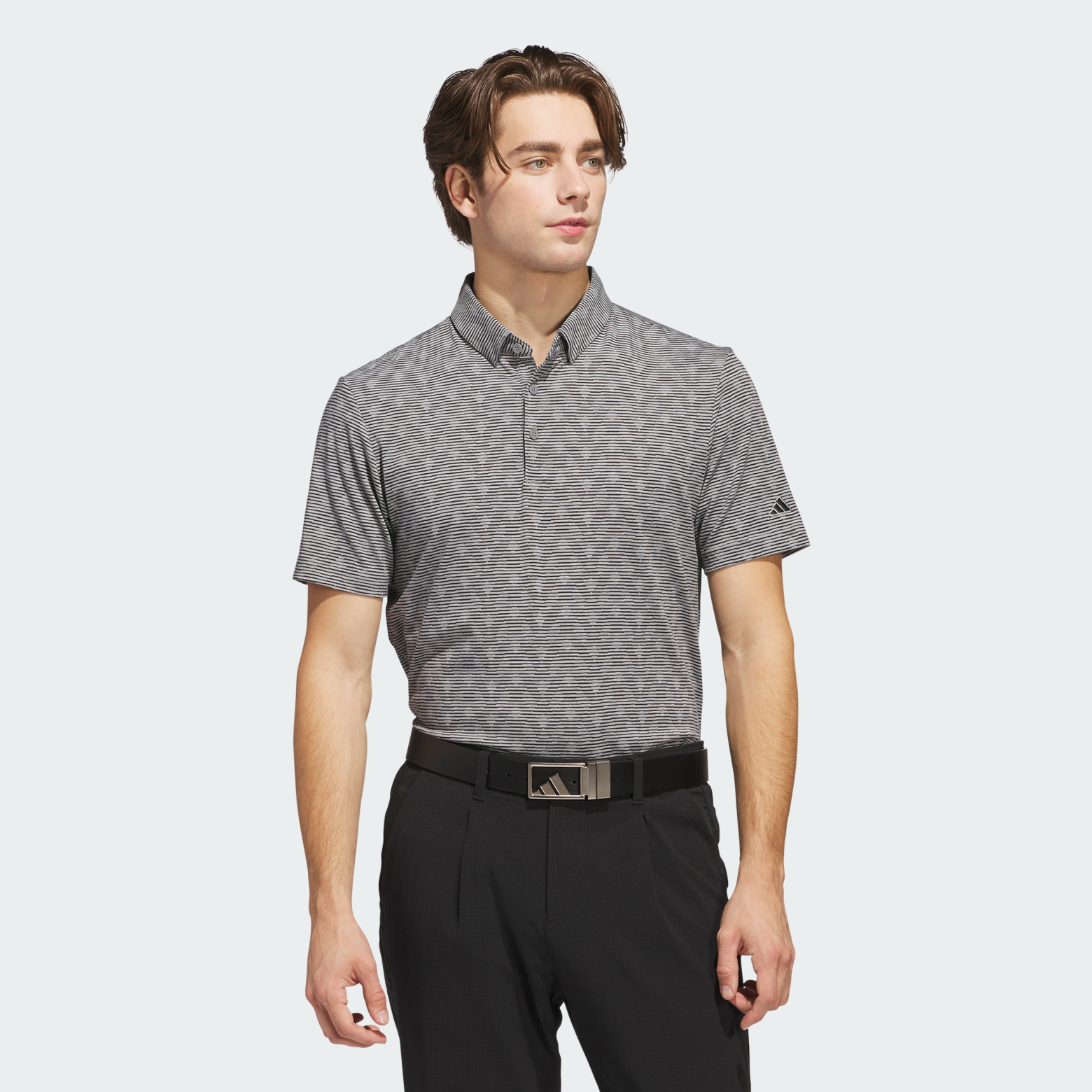 Go-To Printed Stripe поло футболкасы Performance JF4932 1
