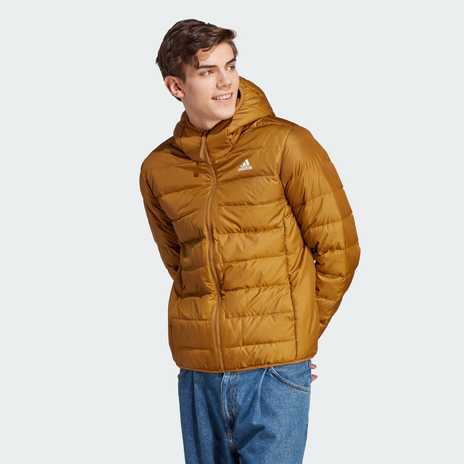 Куртка Essentials Light Down Hooded Sportswear IK3223 1