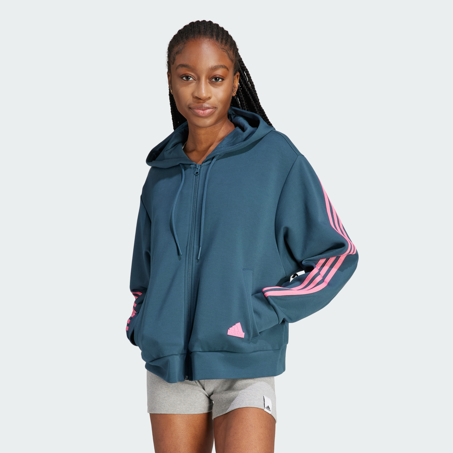 Худи Future Icons 3-Stripes Full-Zip Sportswear IL3048 1