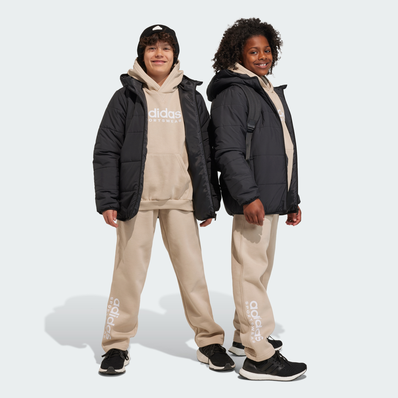 Fleece Kids джоггер-шалбары Sportswear IB3234 1