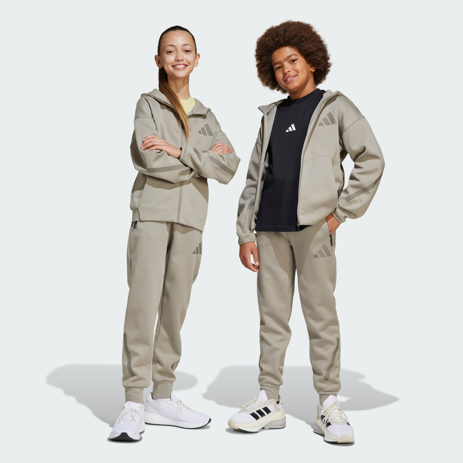 adidas Z.N.E. Tapered-Leg Kids спорттық шалбары Sportswear JD0007 1