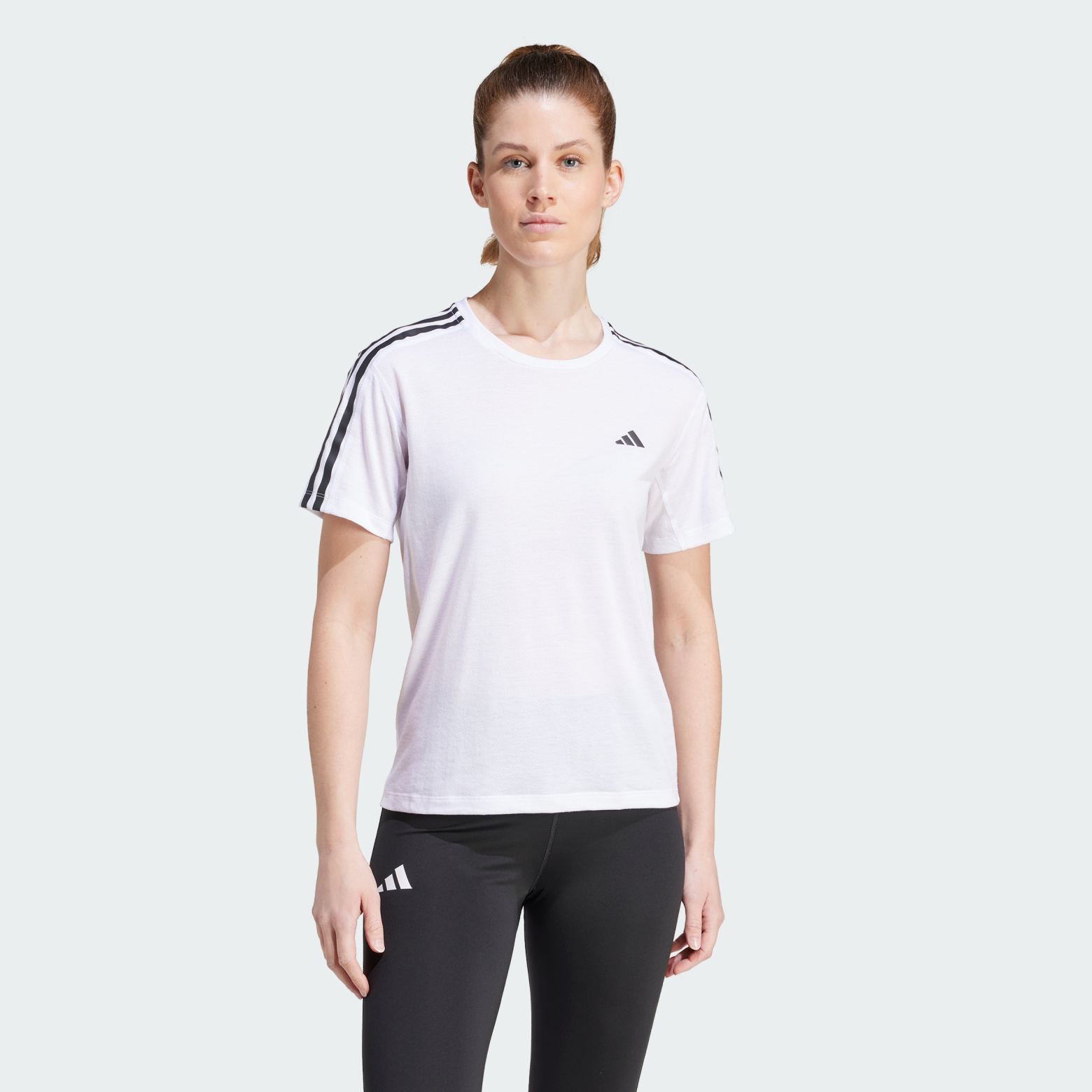 Own the Run 3-Stripes футболкасы Performance IQ3876 1